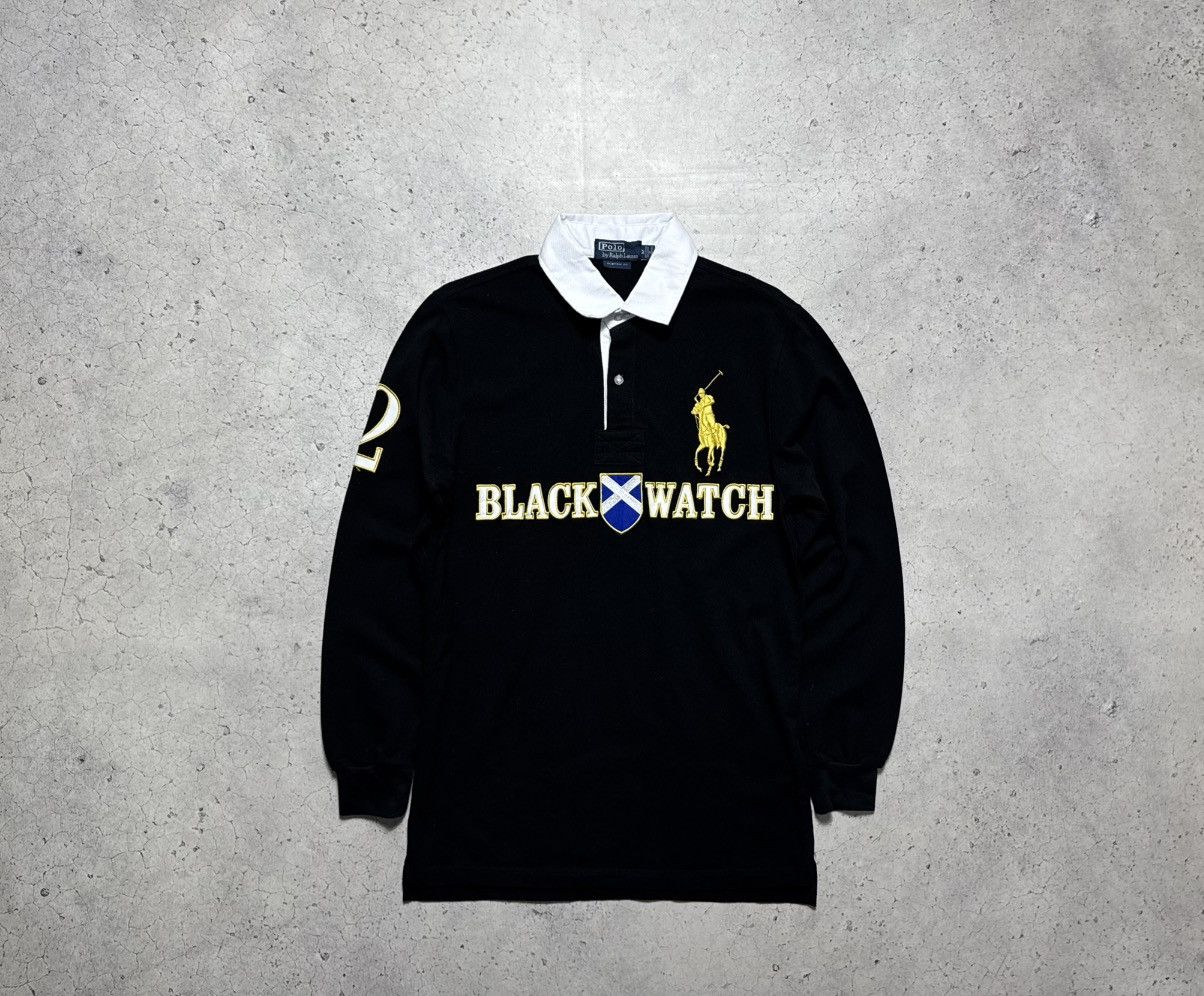 Polo Ralph Lauren Polo Ralph Lauren Black Watch #2 Vintage Big Pony Sweatshirt Size US M / EU 48-50 / 2 - 1 Thumbnail