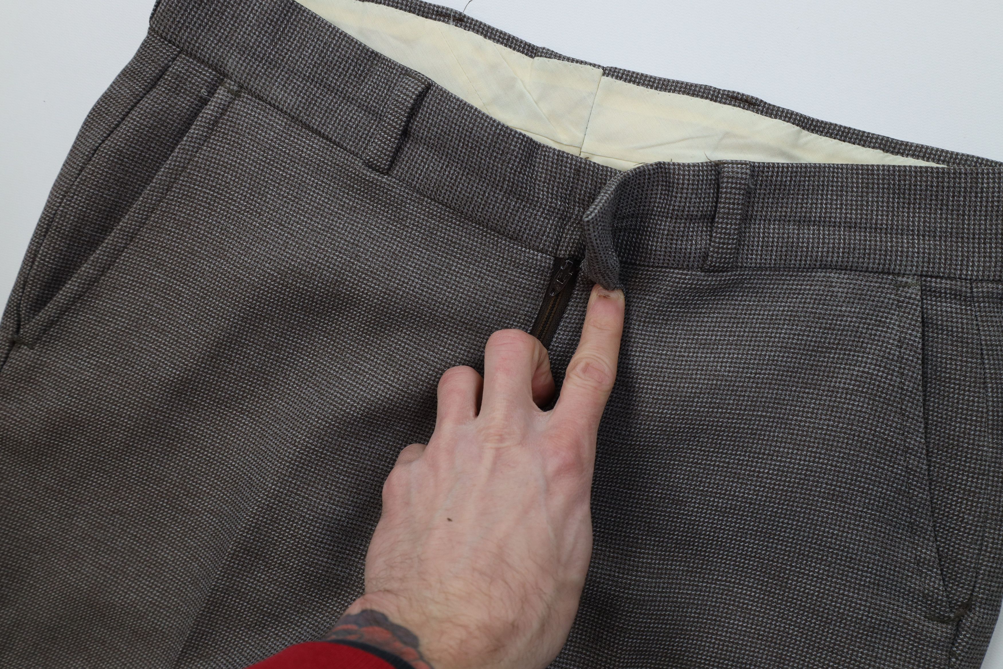 Vintage Vintage 70s Streetwear Wide Leg Chino Pants Trousers USA Size US 34 / EU 50 - 7 Thumbnail