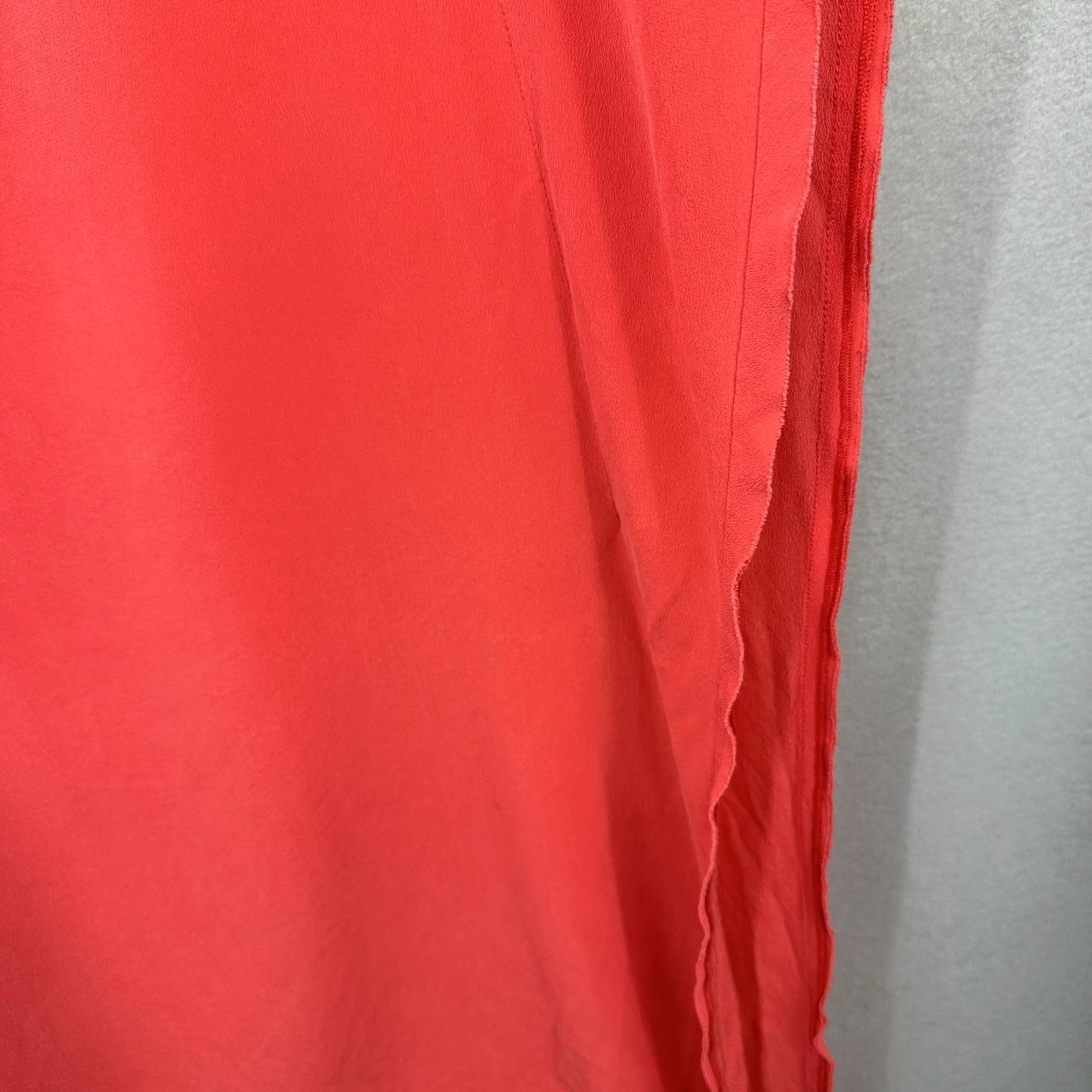 By Malene Birger Malene Birger Asymmetric Midi Dress Womens S Pink Silk Sleeveless Party/Cocktail Preppy Size S / US 4 / IT 40 - 7 Thumbnail