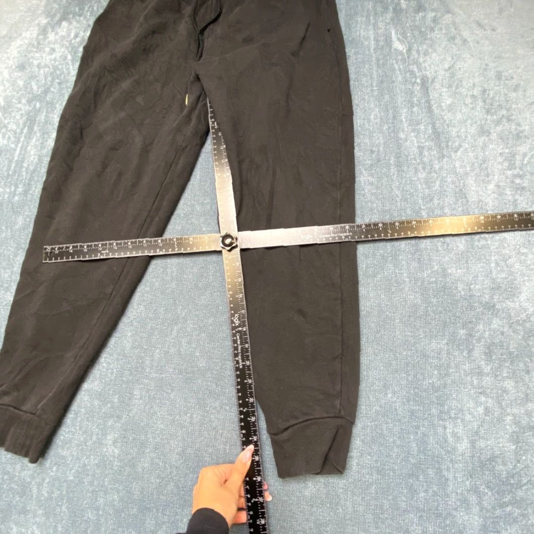 Tommy Hilfiger Tommy Hilfiger Sweatpants Mens M Black Cotton Drawstring Tapered Dark Wash Casual Pants Size US 31 - 7 Thumbnail