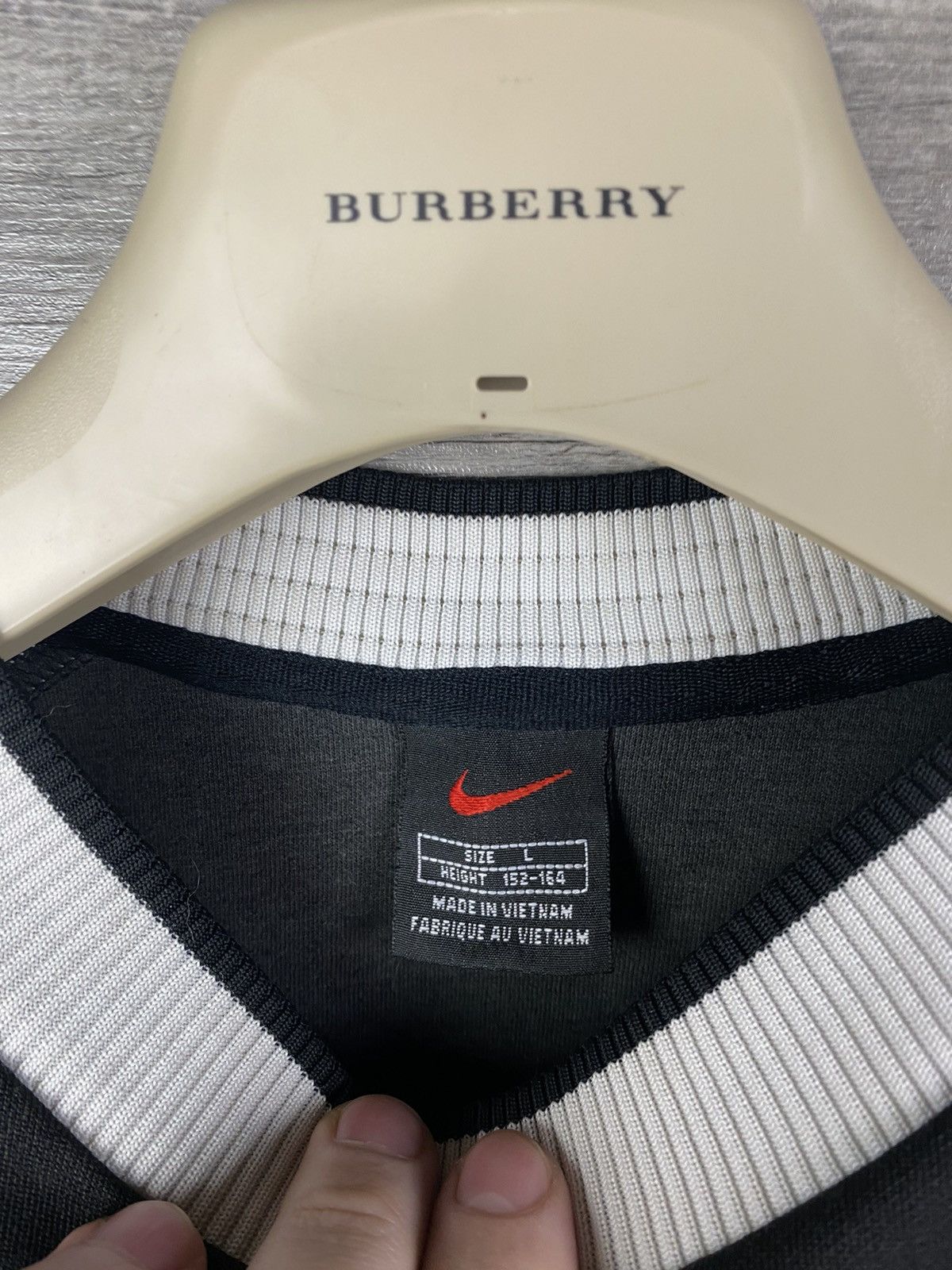 Nike Vintage sweatshirt Nike Big Logo Drill size XS Size US XS / EU 42 / 0 - 6 Thumbnail