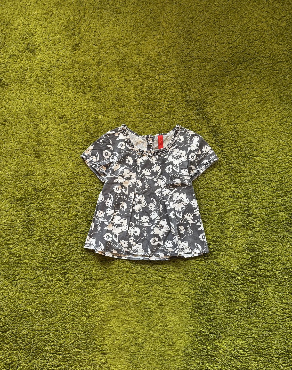 Designer S/S 2019 Ewa I Walla avant garde poplin blouse Size XS / US 0-2 / IT 36-38 - 1 Thumbnail