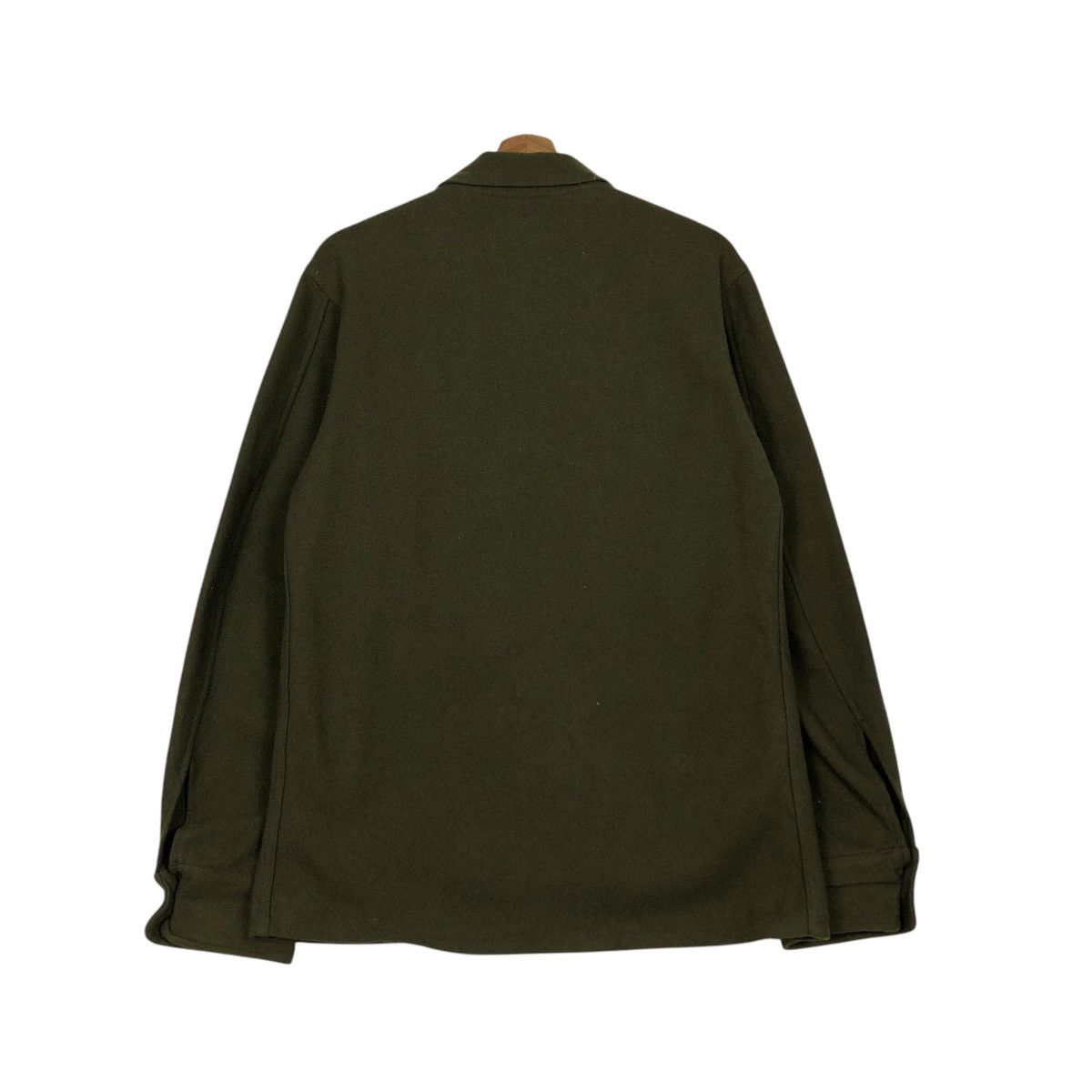Vintage 🔥VINTAGE WOOL BUTTON CHORE JACKET MILITARY USN Size US S / EU 44-46 / 1 - 10 Thumbnail