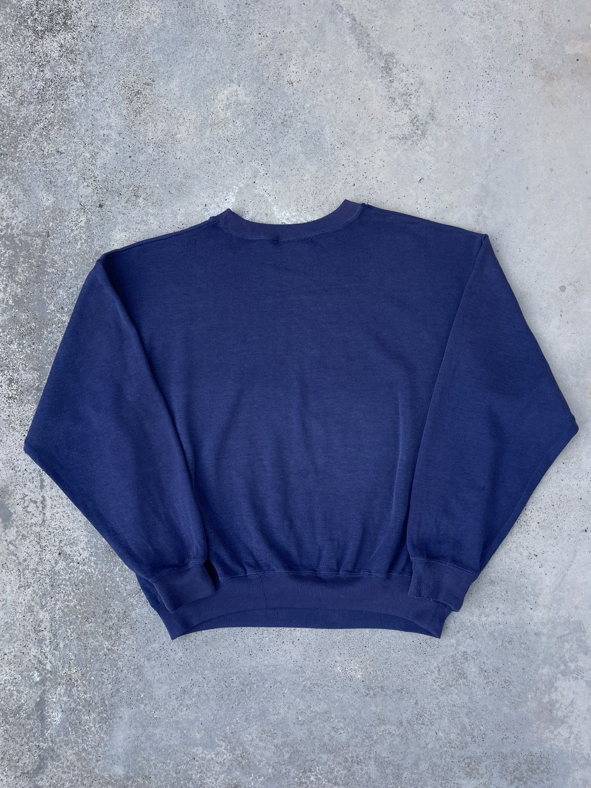 Vans × Vintage Vintage 90s Vans Big Logo USA Flag Sweatshirt Size US L / EU 52-54 / 3 - 3 Thumbnail