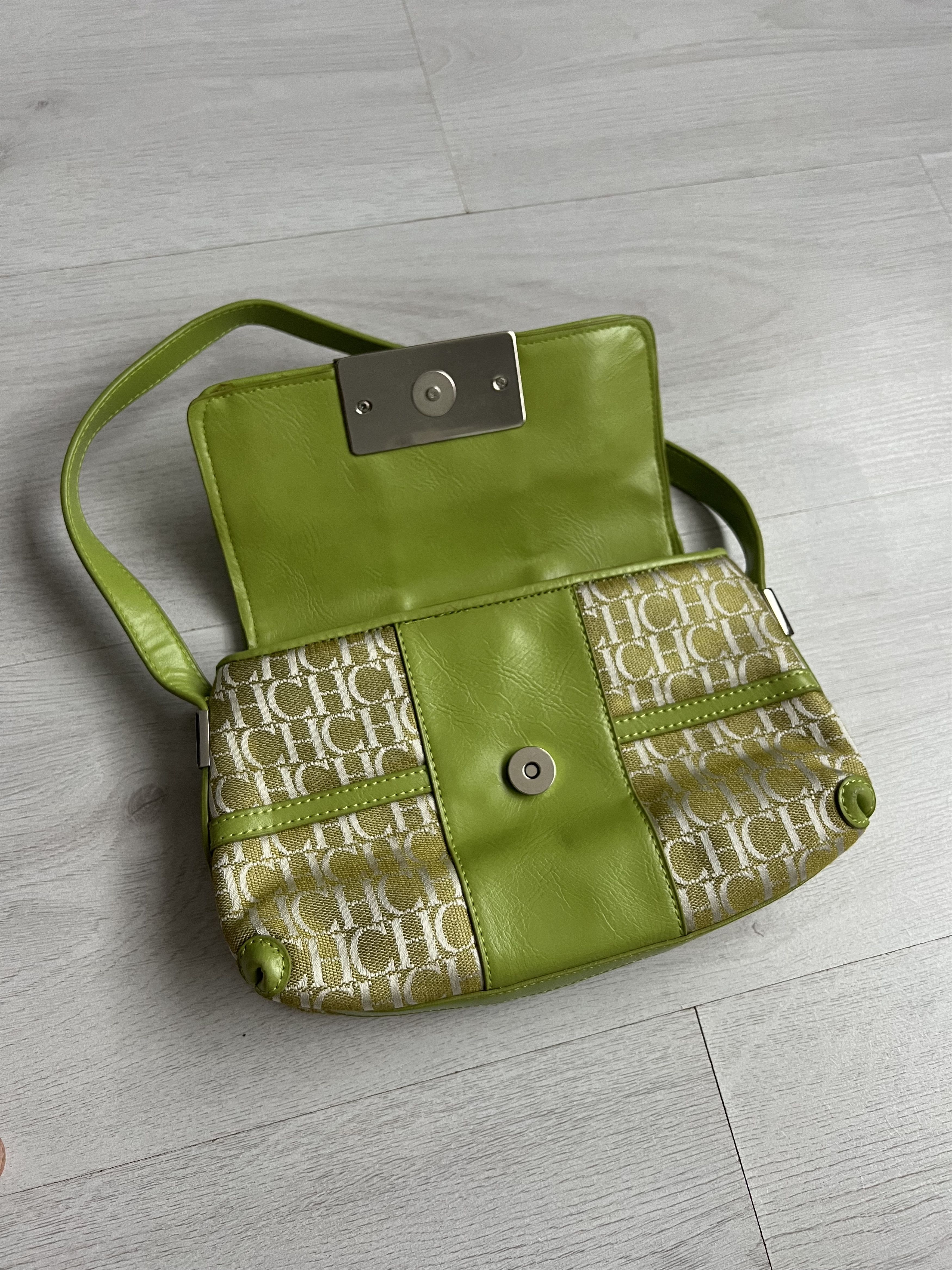 Carolina Herrera 2000s Carolina Herrera cloth Baguette Bag Size ONE SIZE - 3 Thumbnail