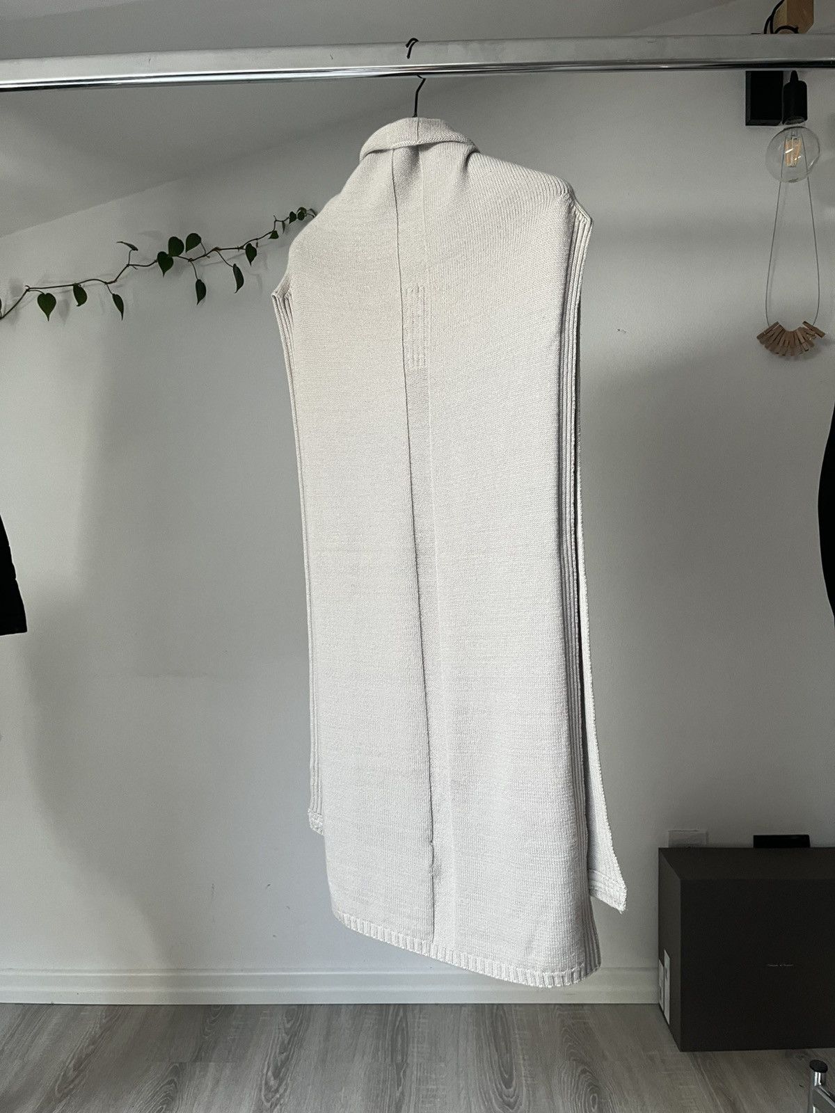Rick Owens Rick Owens – Sleeveless Cowl Neck Knit – Mountain F/W 2012 Size US M / EU 48-50 / 2 - 3 Thumbnail