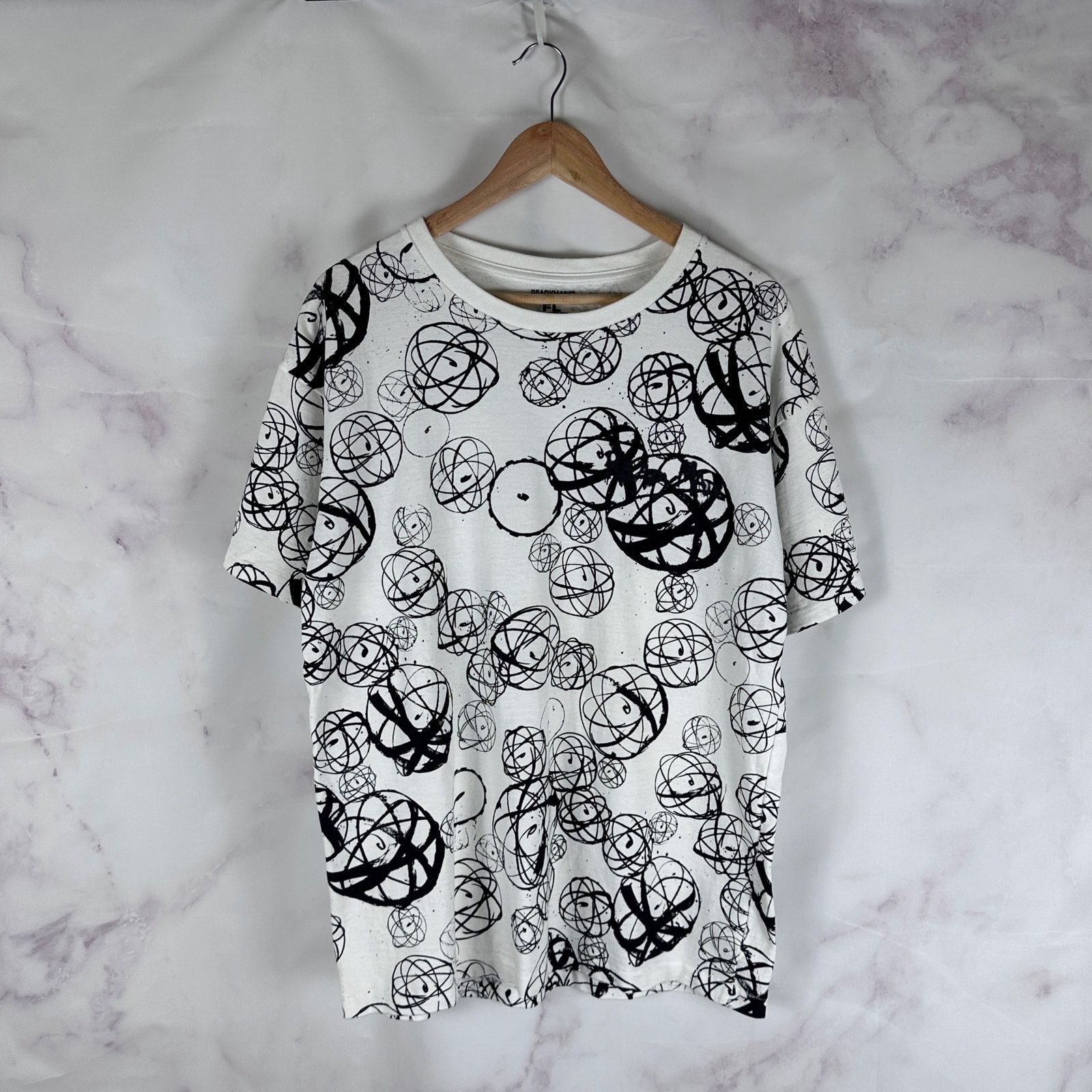 Futura Laboratories x Transfer White All Over Print Tee