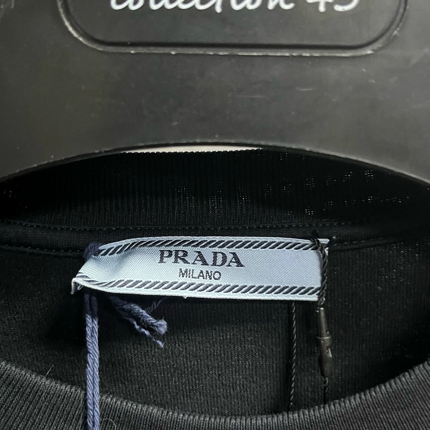 Prada Prada Latest Black Logo Round Neck T-shirt Size US S / EU 44-46 / 1 - 2 Thumbnail