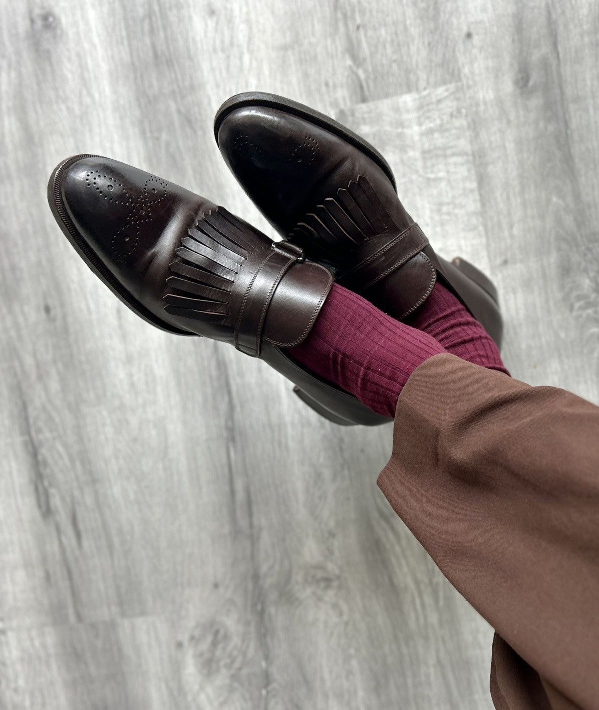 Fratelli Rossetti Fratelli Rossetti Leather Loafers - Made in Italy Size US 10 / EU 43 - 8 Thumbnail