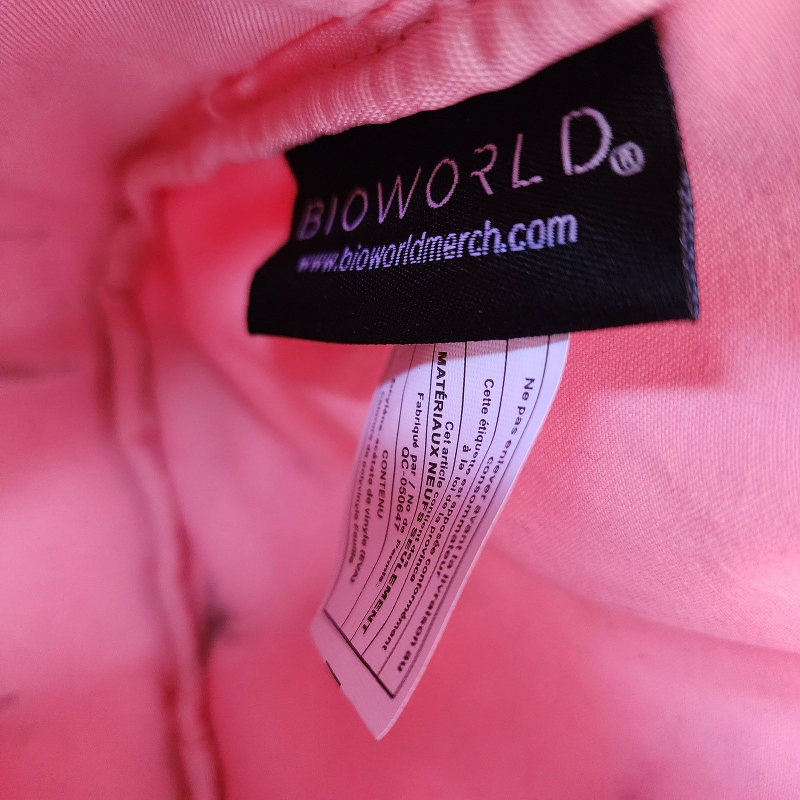 Designer BioWorld Pastel Peach Milk PVC Mini Backpack Size ONE SIZE - 11 Thumbnail