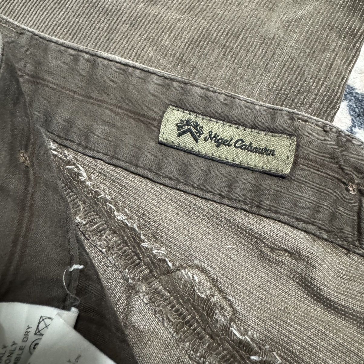 Nigel Cabourn Vintage Nigel Cabourn Brown Corduroy Military Pants Size US 34 / EU 50 - 21 Thumbnail