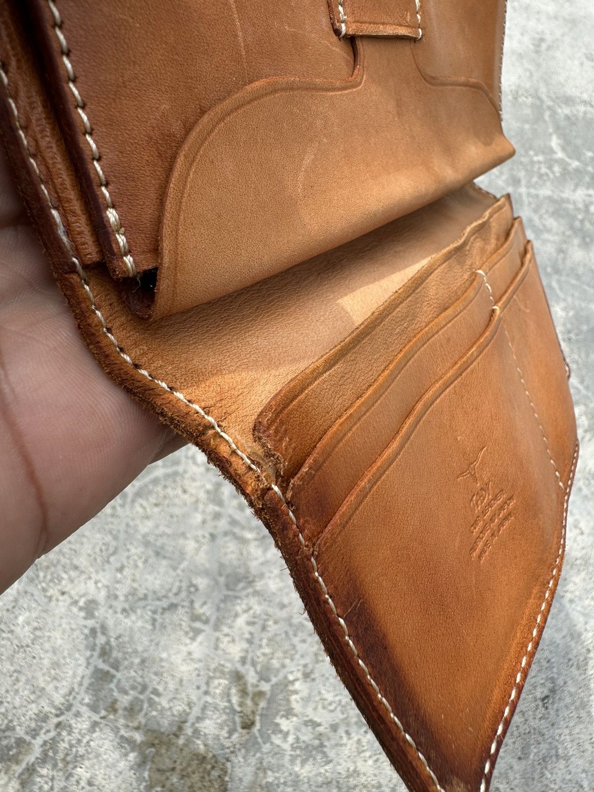 Leather × TADY & KING × Vintage Tady Leather Cross Long Wallet Chrome Hearts Inspired Size ONE SIZE - 5 Thumbnail