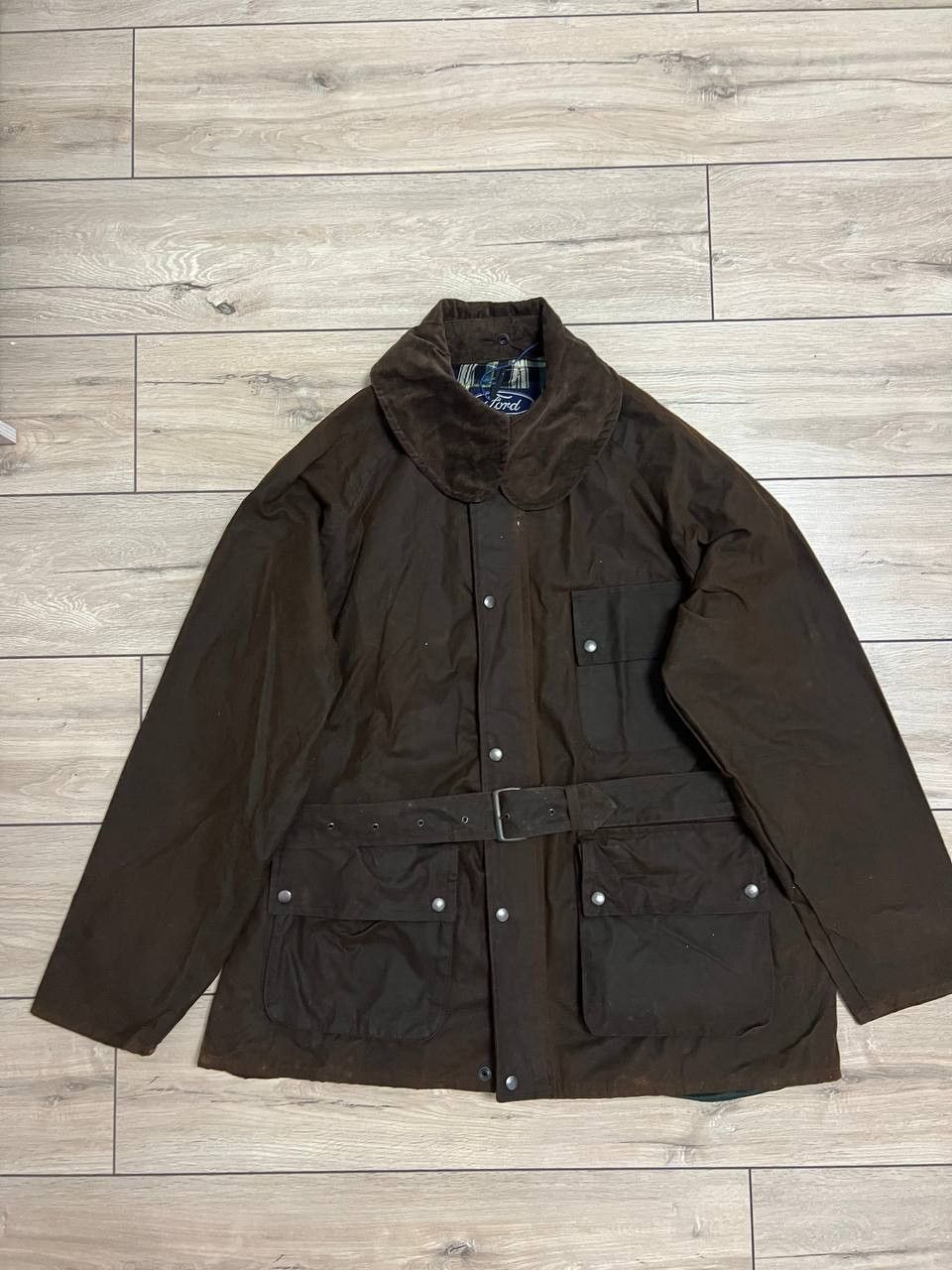 Ford Vintage Rare Ford Formula 1 waxed hooded jacket Size US S / EU 44-46 / 1 - 13 Thumbnail