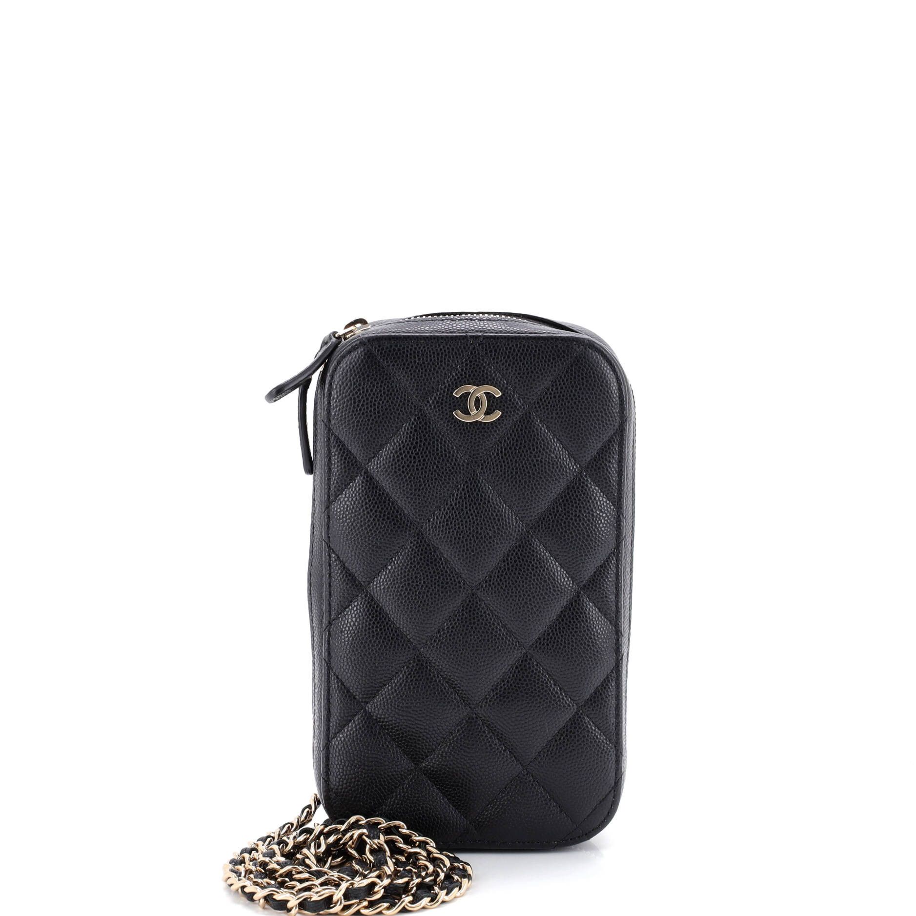 Chanel Zip Around Phone Case with Chain Size ONE SIZE - 1 Thumbnail