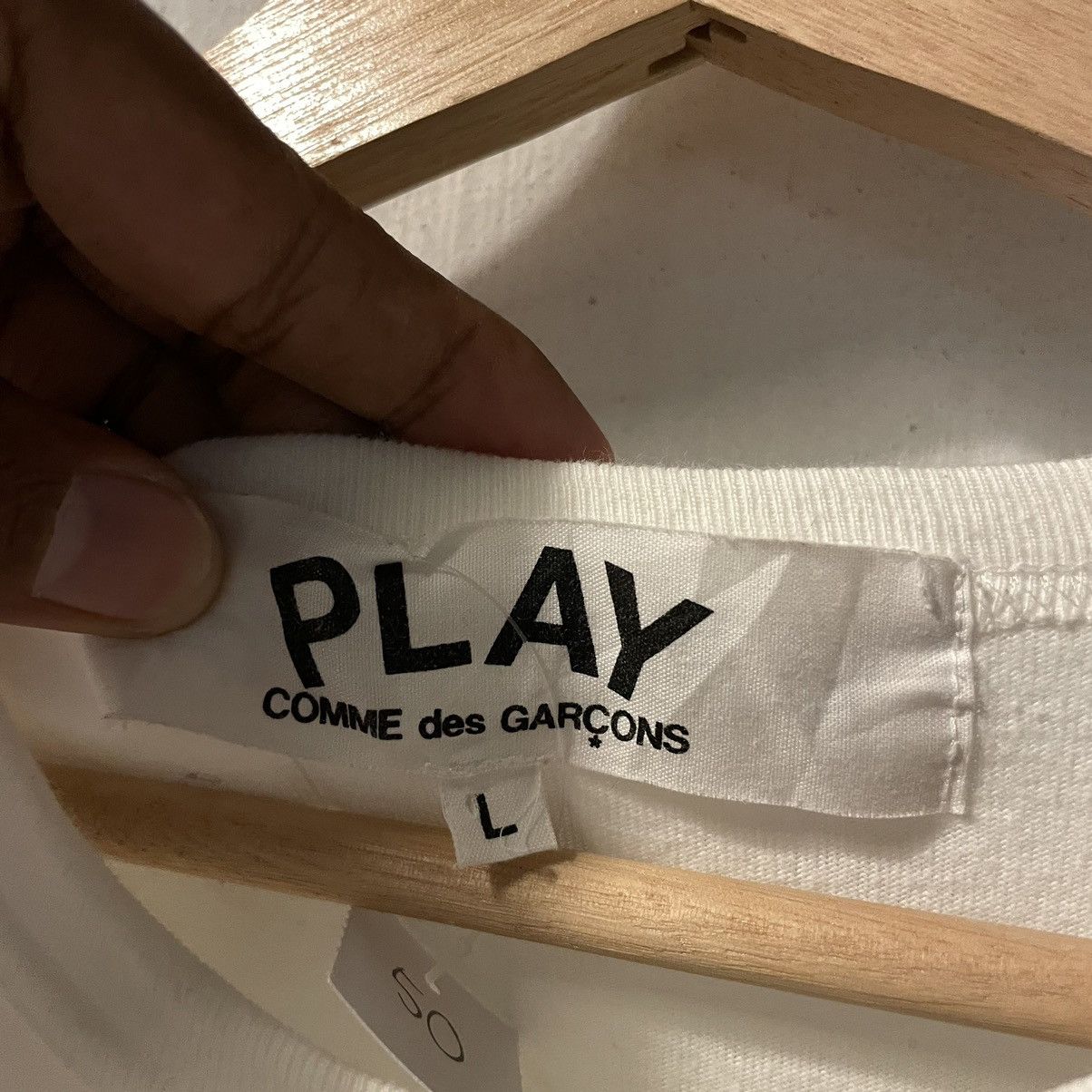 Comme des Garcons × Designer Comme Des Garcons Play Size US L / EU 52-54 / 3 - 2 Thumbnail
