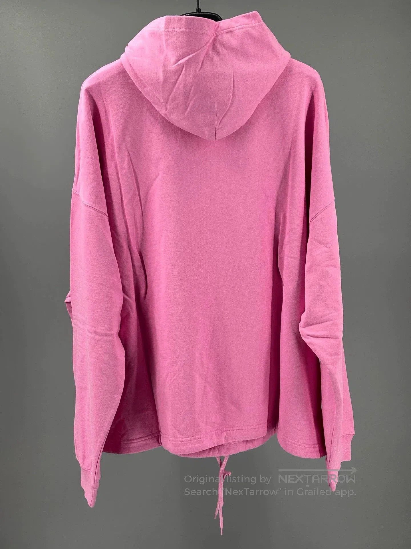 Balenciaga balenciaga pink hoodie with logo embroidery. Size US S / EU 44-46 / 1 - 5 Thumbnail