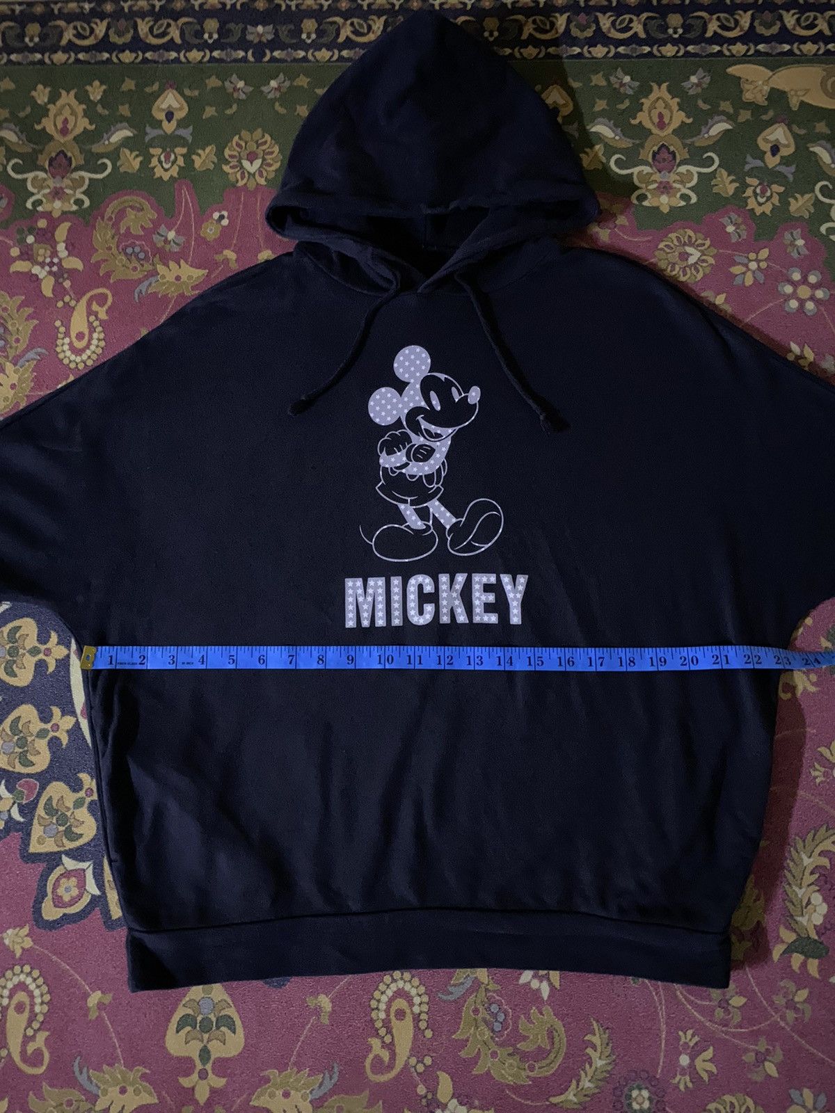 Disney × Mickey Mouse × Vintage Disney Mickey Mouse Shot Sleeve Hoodie Size US L / EU 52-54 / 3 - 5 Thumbnail