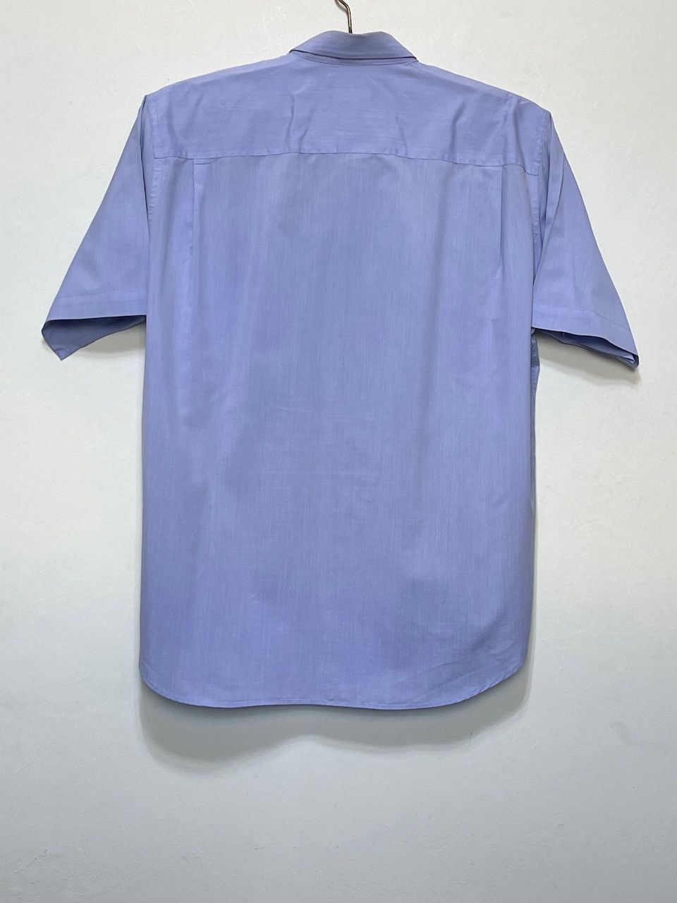 Burberry 🔥 Burberry shirt short sleeve blue xl cotton summer Size US XL / EU 56 / 4 - 2 Thumbnail