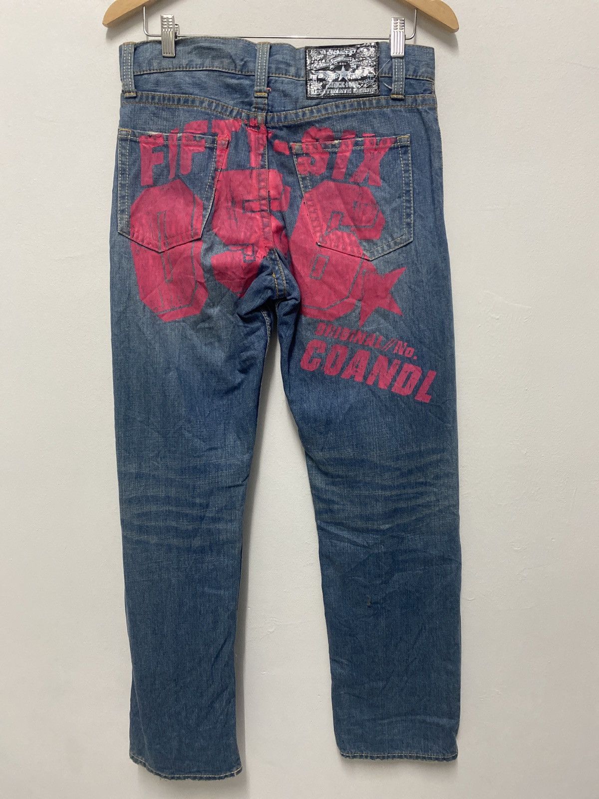 If Six Was Nine Vintage CO & LU Daicock Inspired Evisu Jeans Red Line Size US 32 / EU 48 - 1 Thumbnail