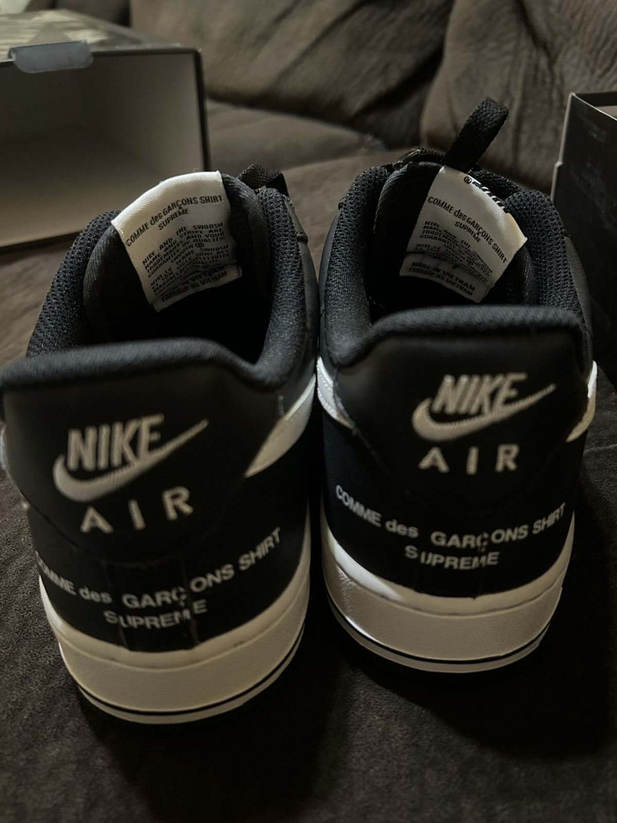 Comme des Garcons SHIRT × Nike × Supreme Supreme x Nike x CDG AF1 Size US 8.5 / EU 41-42 - 9 Thumbnail