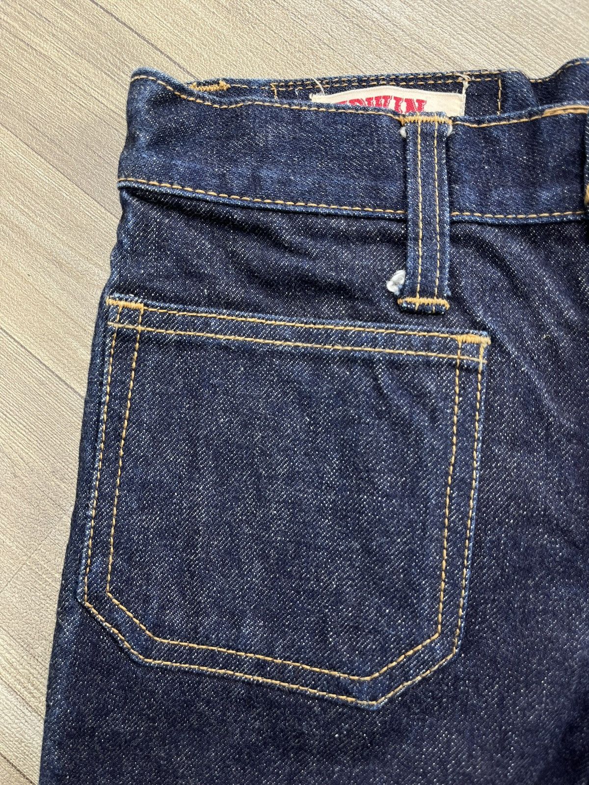 Japanese Brand 2000s Edwin 1014 TT Ifsixwasnine Lgb Style Flared Jeans Size US 27 - 8 Thumbnail