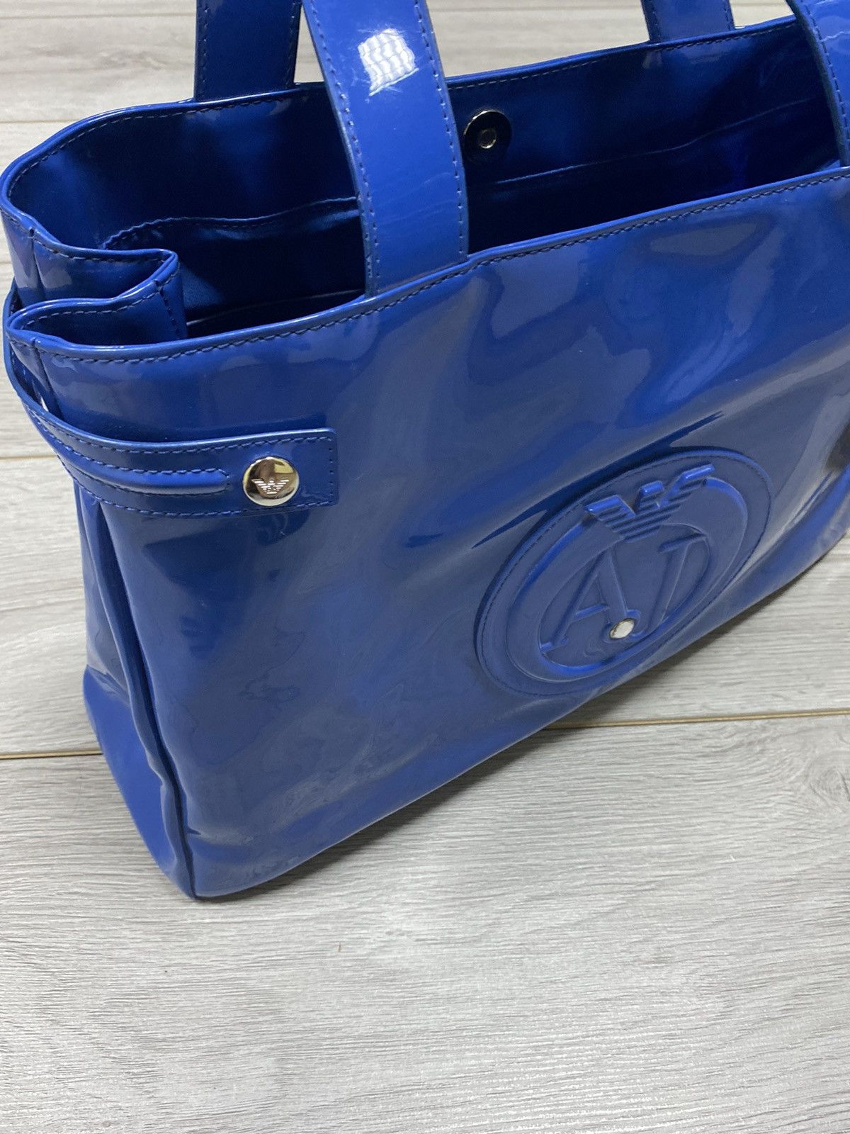 Armani Armani vintage big logo bag handle Size ONE SIZE - 3 Thumbnail