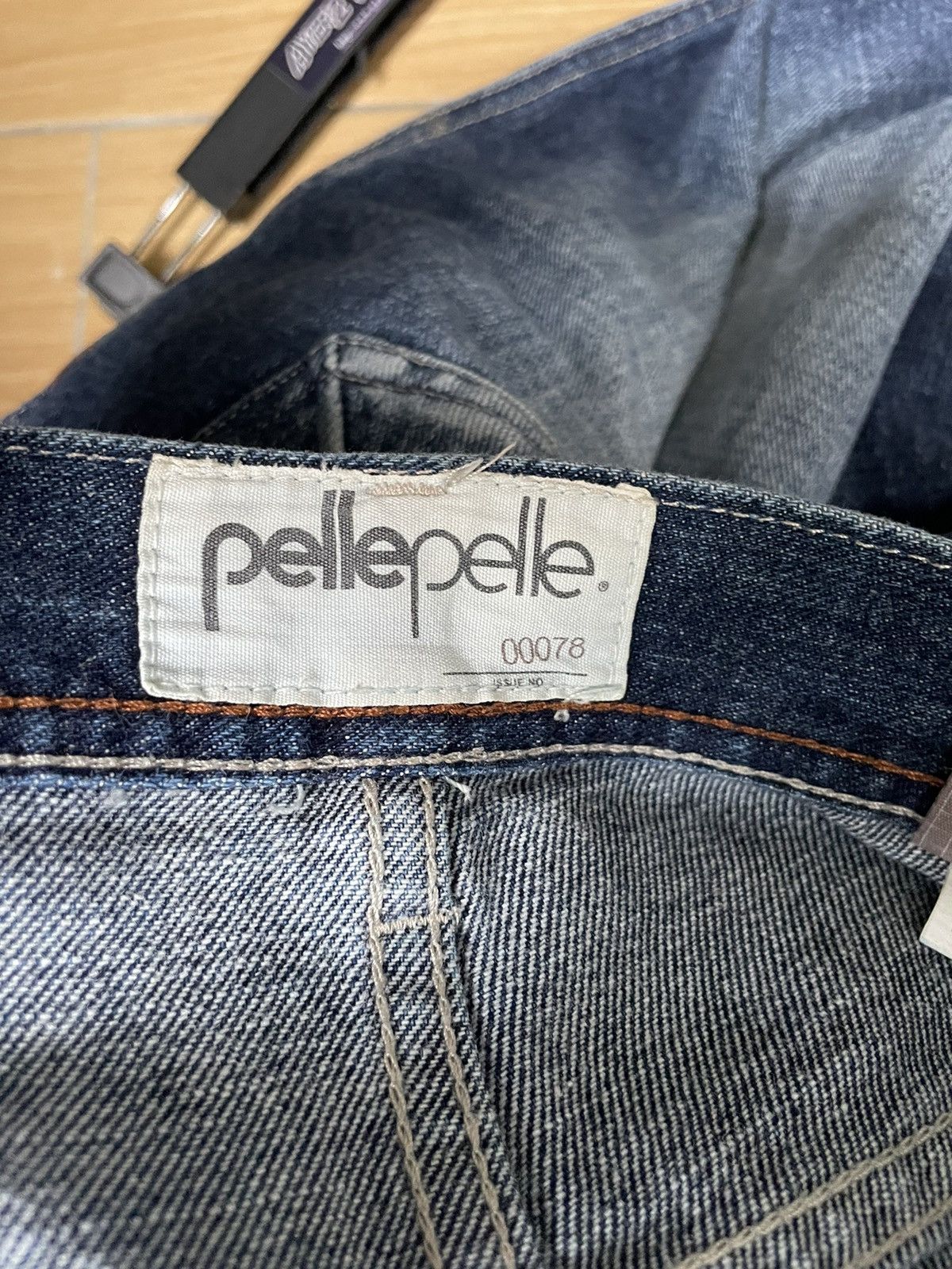 JNCO × Pelle Pelle Vintage Y2K Pelle Pelle Baggy Denim Jeans Size US 35 - 20 Thumbnail