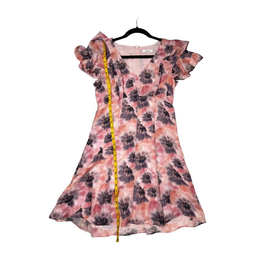 Packer Shoes Parker l Silk Shift Women's Dress Feathered Floral Small Size S / US 4 / IT 40 - 5 Thumbnail