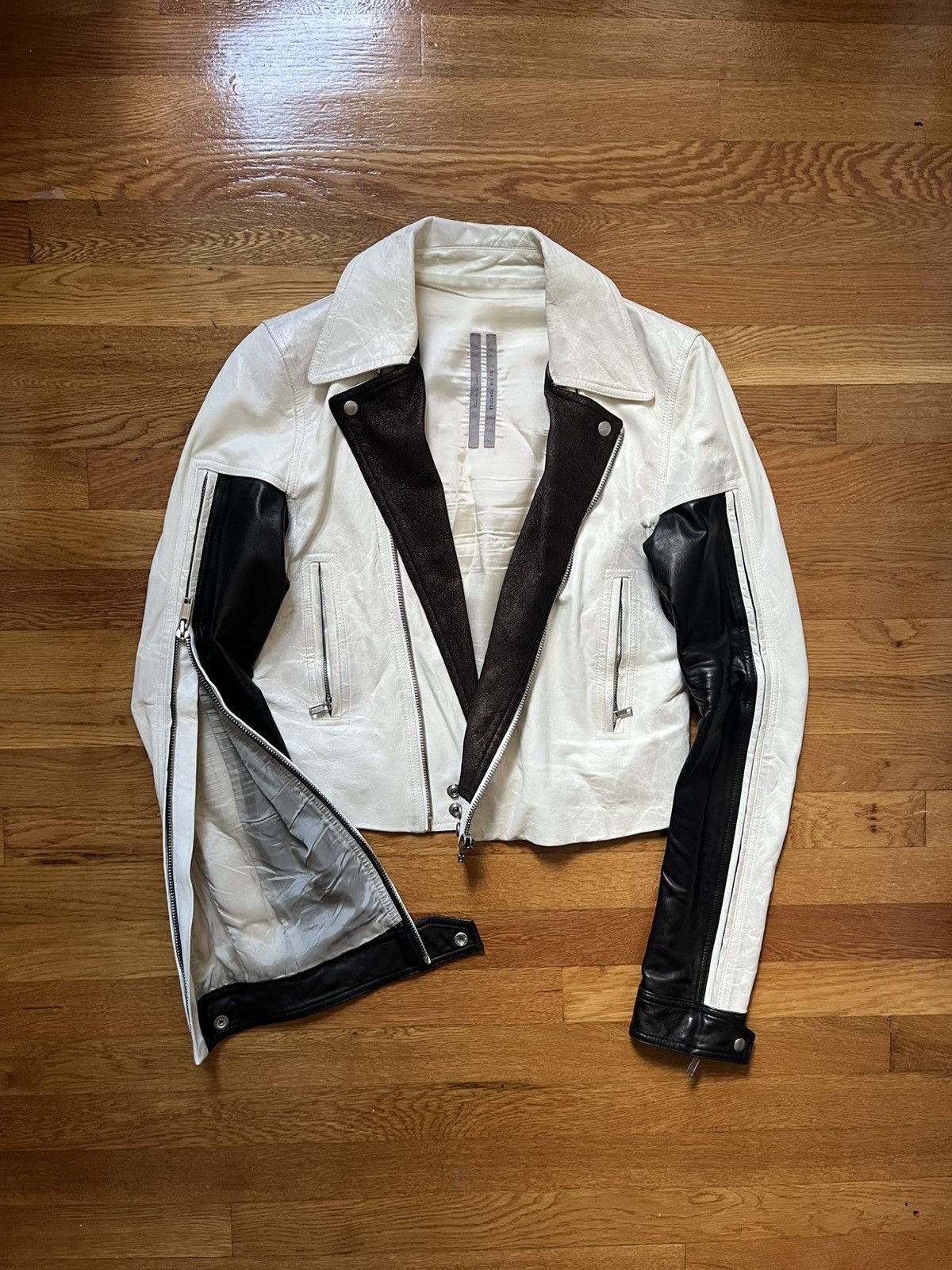 ジャケット・アウター rickowens TECUATL leather jacket Buy Rick Owens Tecuatl Lamb Leather Jacket Online at Groupie