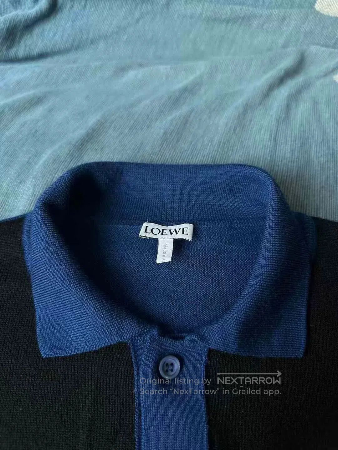 Loewe loewe color-block wool polo shirt. Size US S / EU 44-46 / 1 - 3 Thumbnail