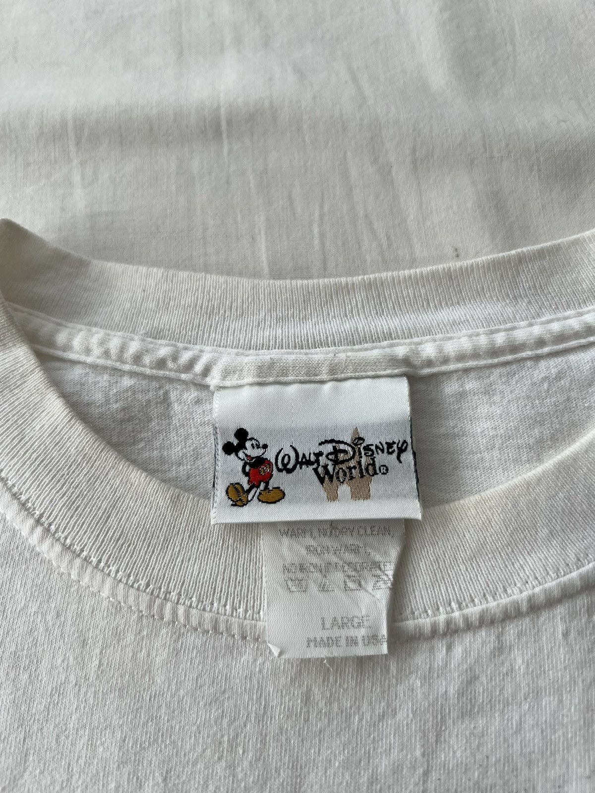 Disney Vintage 90s Disney Animal Kingdom White T-shirt Size US L / EU 52-54 / 3 - 12 Thumbnail