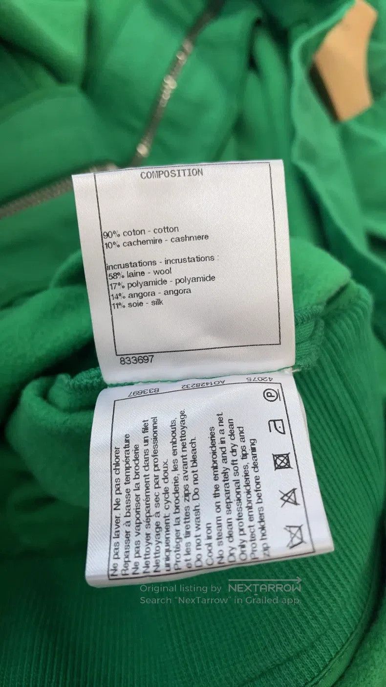 Chanel Chanel Forest series green sweatshirt dress Size XS / US 0-2 / IT 36-38 - 5 Thumbnail