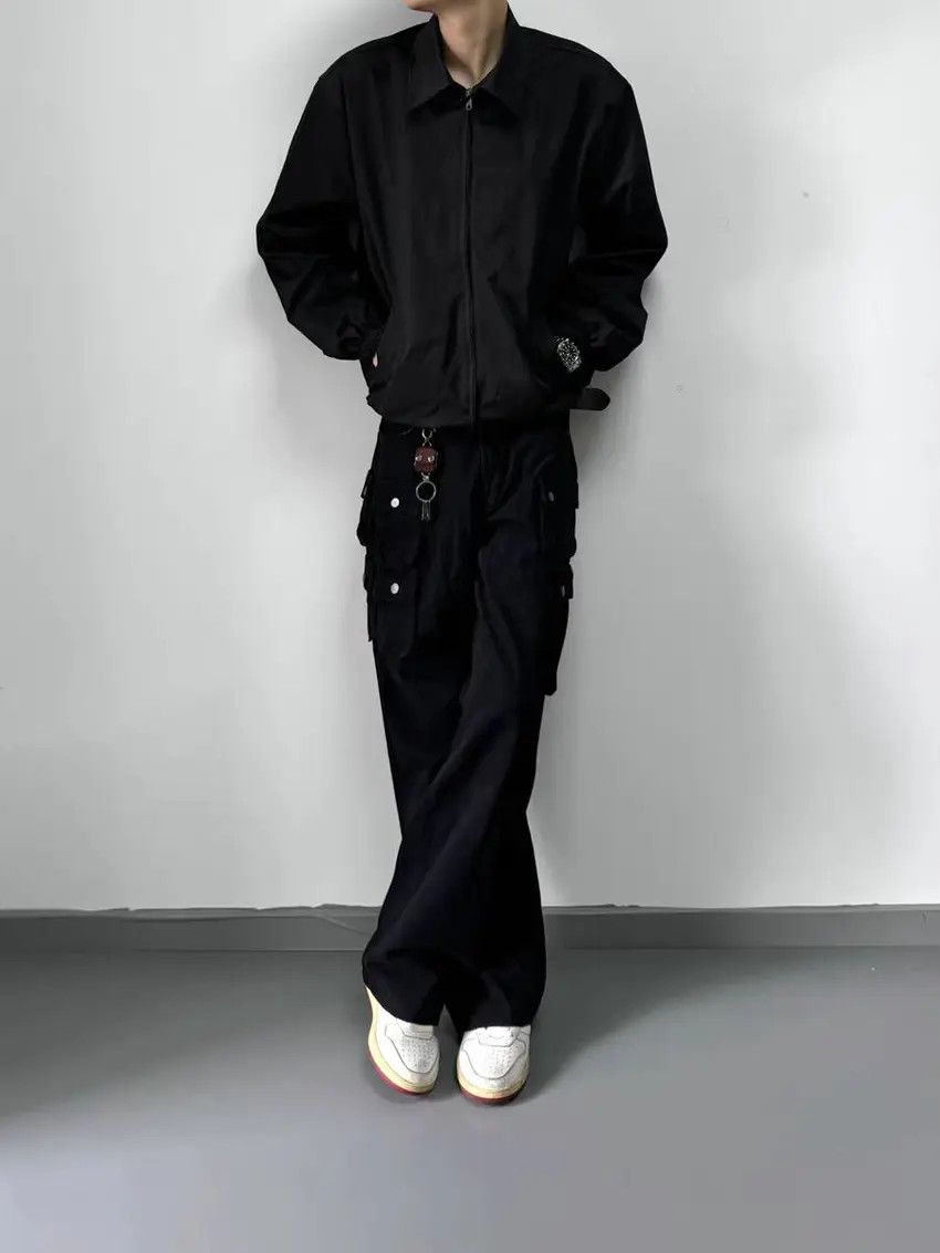 Designer × Japanese Brand Straight leg workwear vintage baggy casual pants Size US 33 - 2 Thumbnail