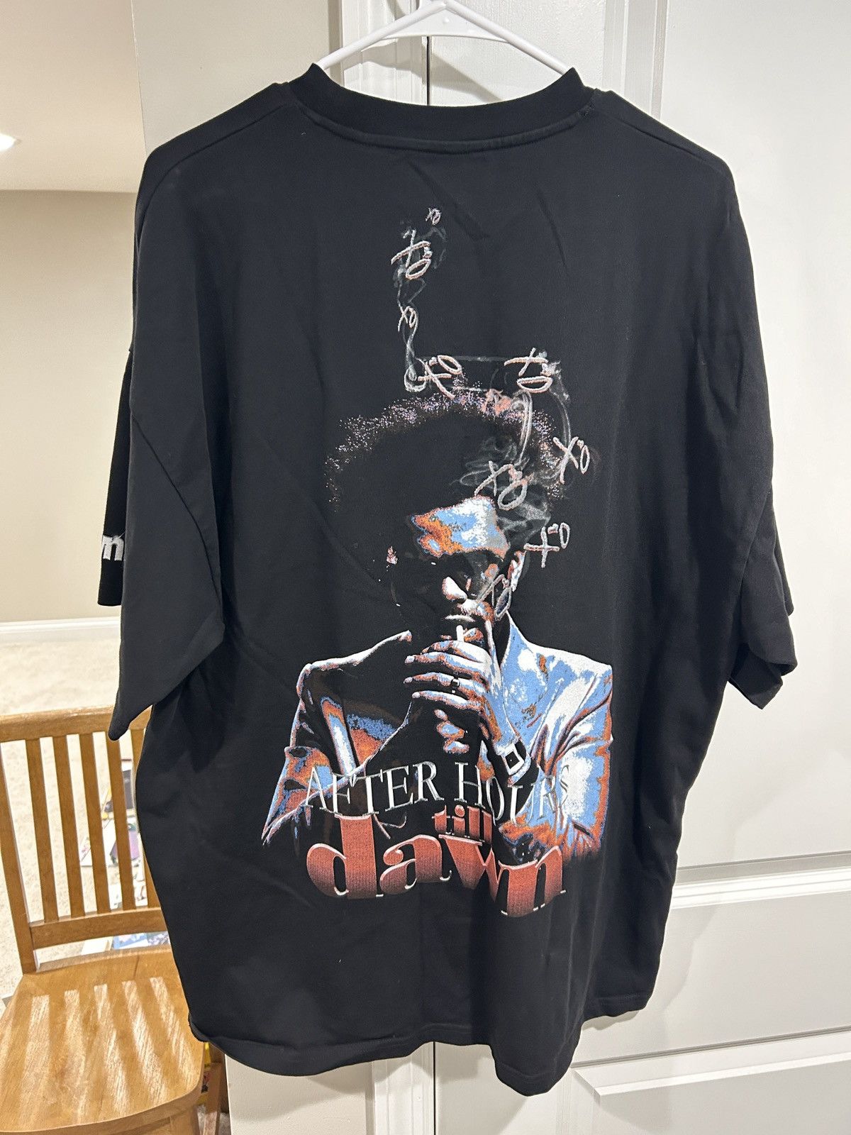 JAEE The Weeknd Abel After Hours Graphic AOP T-Shirt Size L Black Size US L / EU 52-54 / 3 - 3 Thumbnail