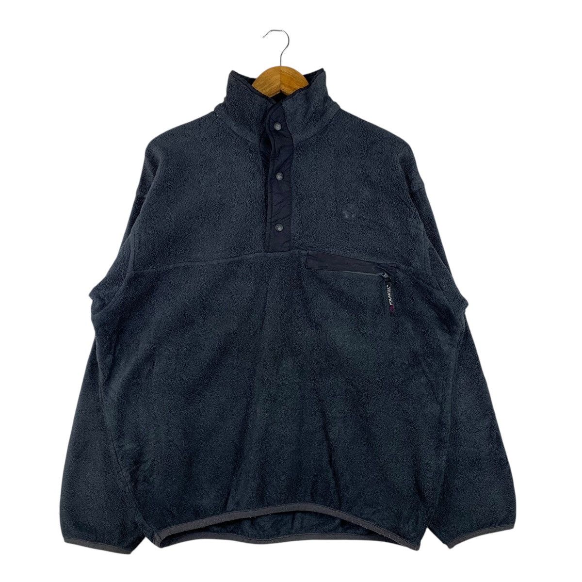 Jack Wolfskin × Polartec × Vintage Vintage JACK WOLFSKIN POLARTEC Outdoor Fleece Sweatshirt Size US XL / EU 56 / 4 - 1 Thumbnail