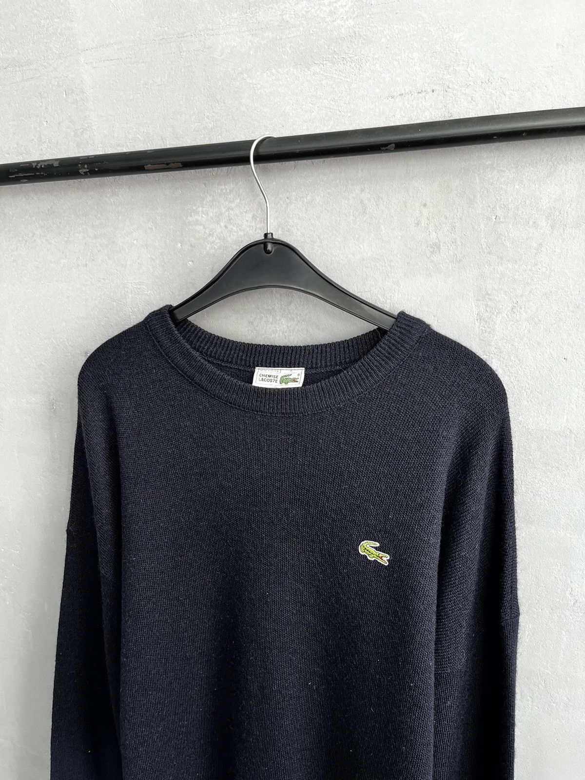 Lacoste × Vintage Lacoste knit sweater vintage France Size US L / EU 52-54 / 3 - 2 Thumbnail