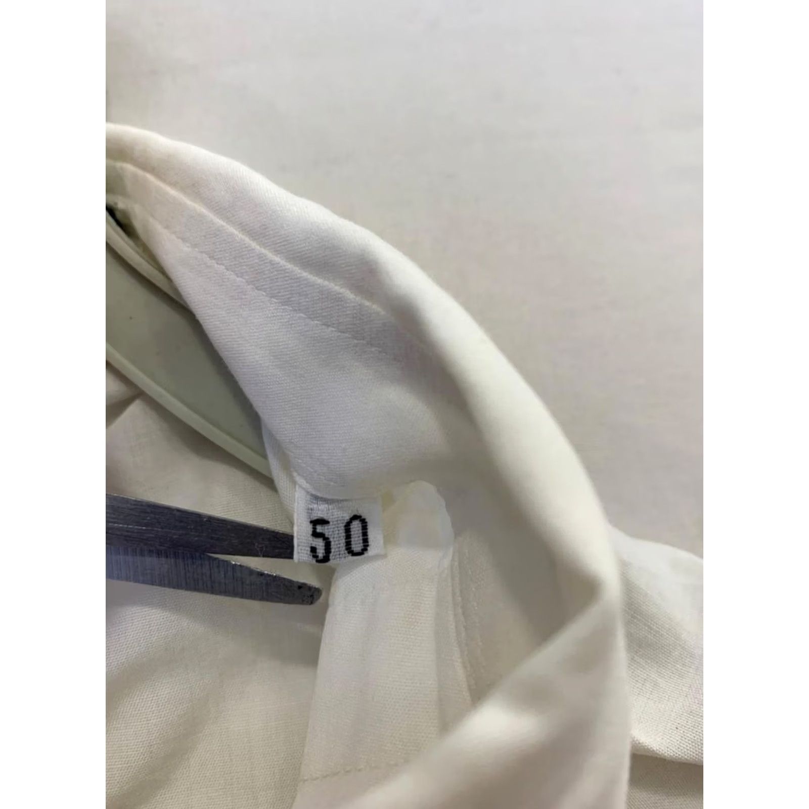 Versace VINTAGE Gianni Versace White Button-Up Shirt 90s ALIAS ITALY L Mens Cotton 100% IT 50 / US Large Size US L / EU 52-54 / 3 - 6 Thumbnail