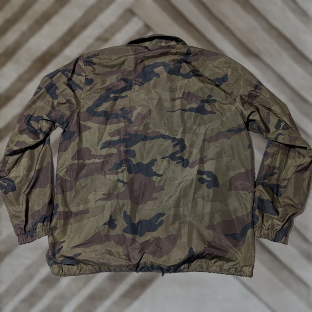 Vintage Molokai Surf Co. CALI Men M Camouflage Lined Windbreaker Jacket Snap Button Size US M / EU 48-50 / 2 - 1 Thumbnail