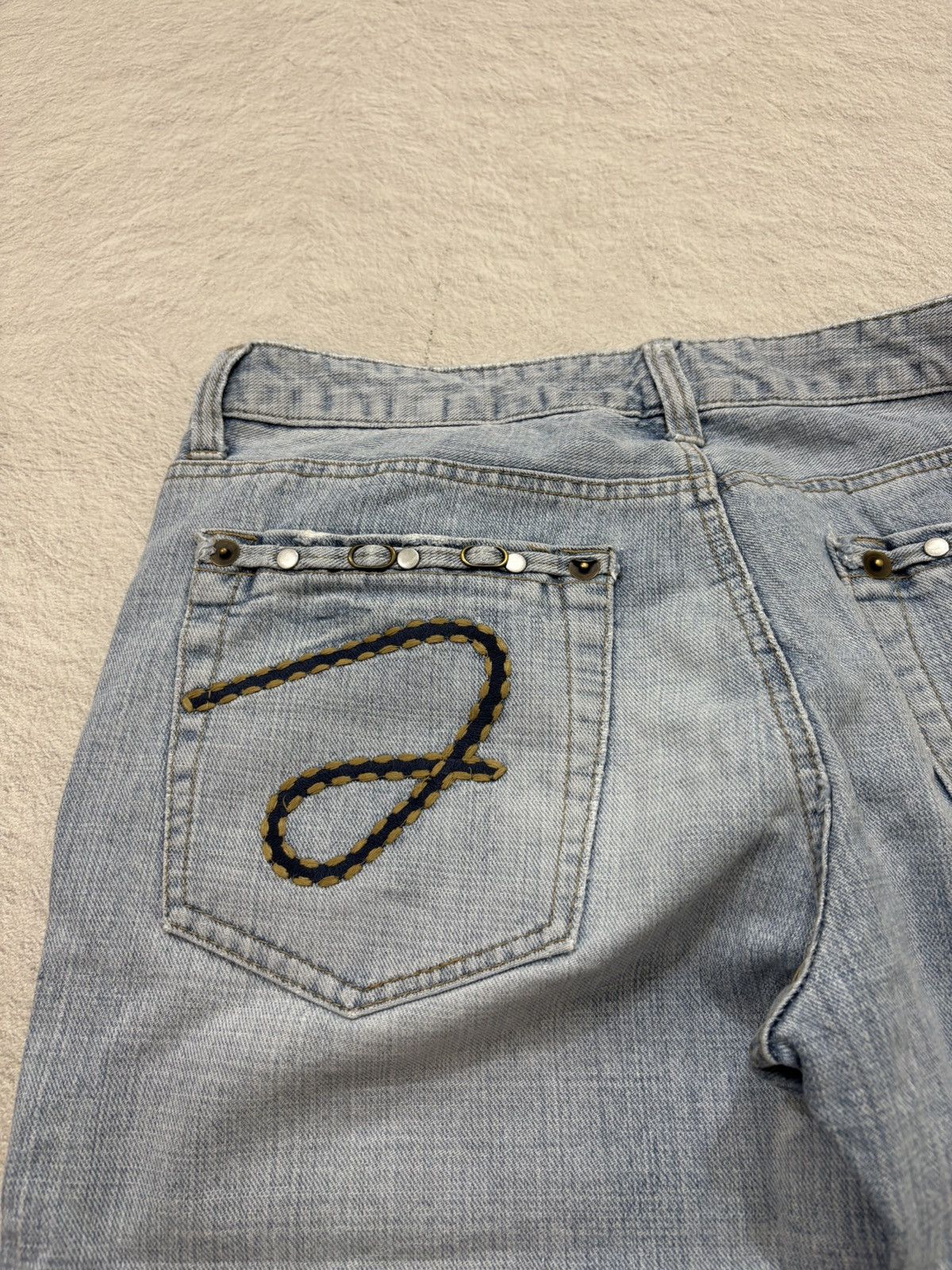 Hysteric Glamour 2000s Studet punk japan bootcut Denim y2k style Size US 33 - 13 Thumbnail