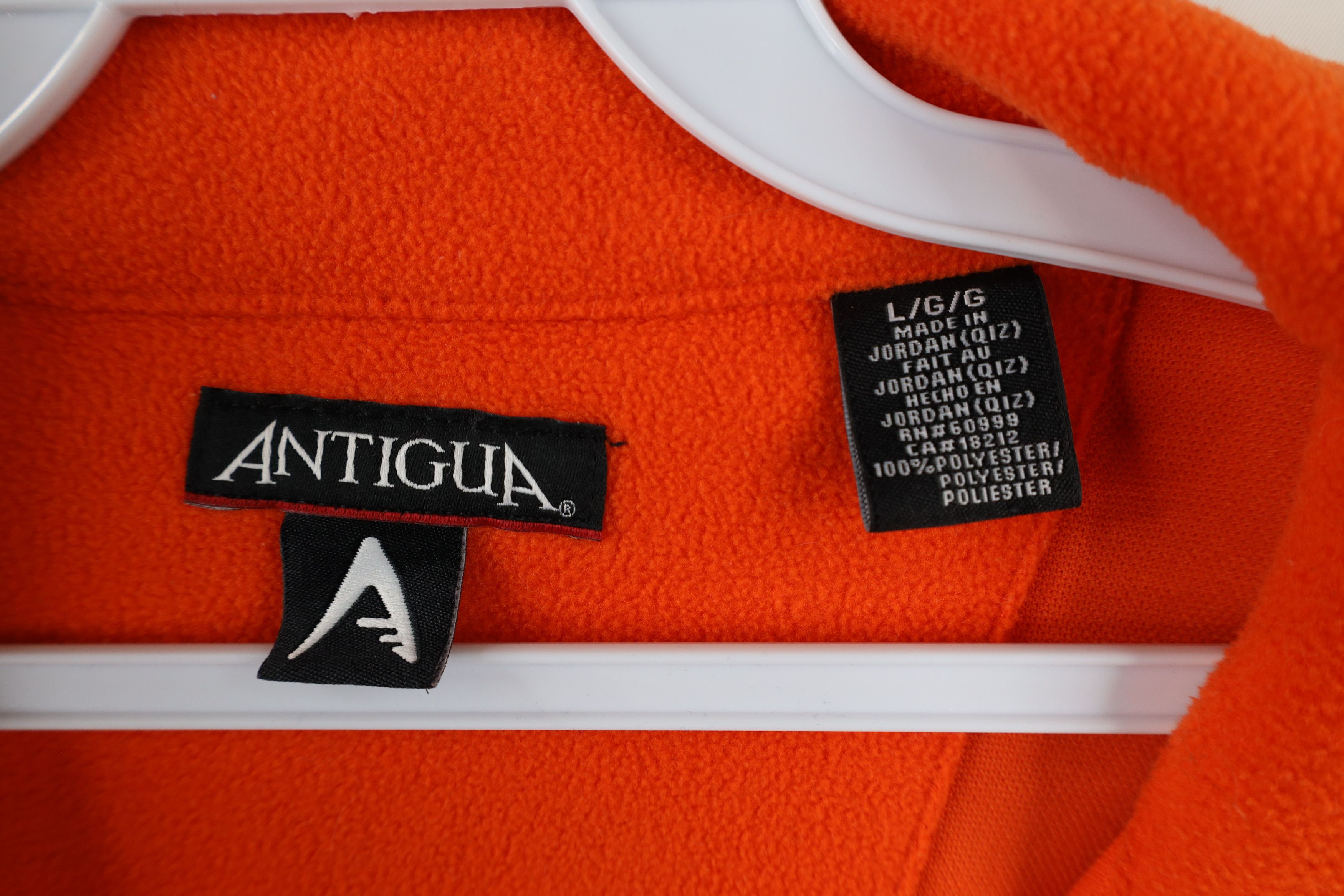 Vintage Vintage University of Florida Full Zip Fleece Jacket Orange Size US L / EU 52-54 / 3 - 11 Thumbnail