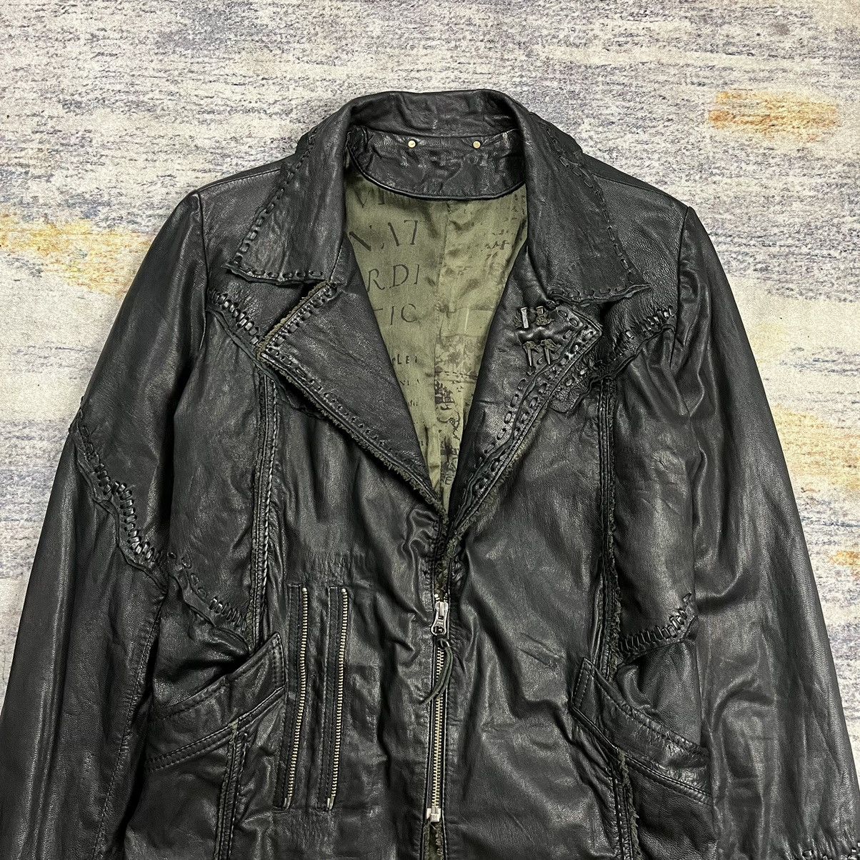 14th Addiction Rare 14th Addiction TY - B:01 leather jacket Size US S / EU 44-46 / 1 - 13 Thumbnail