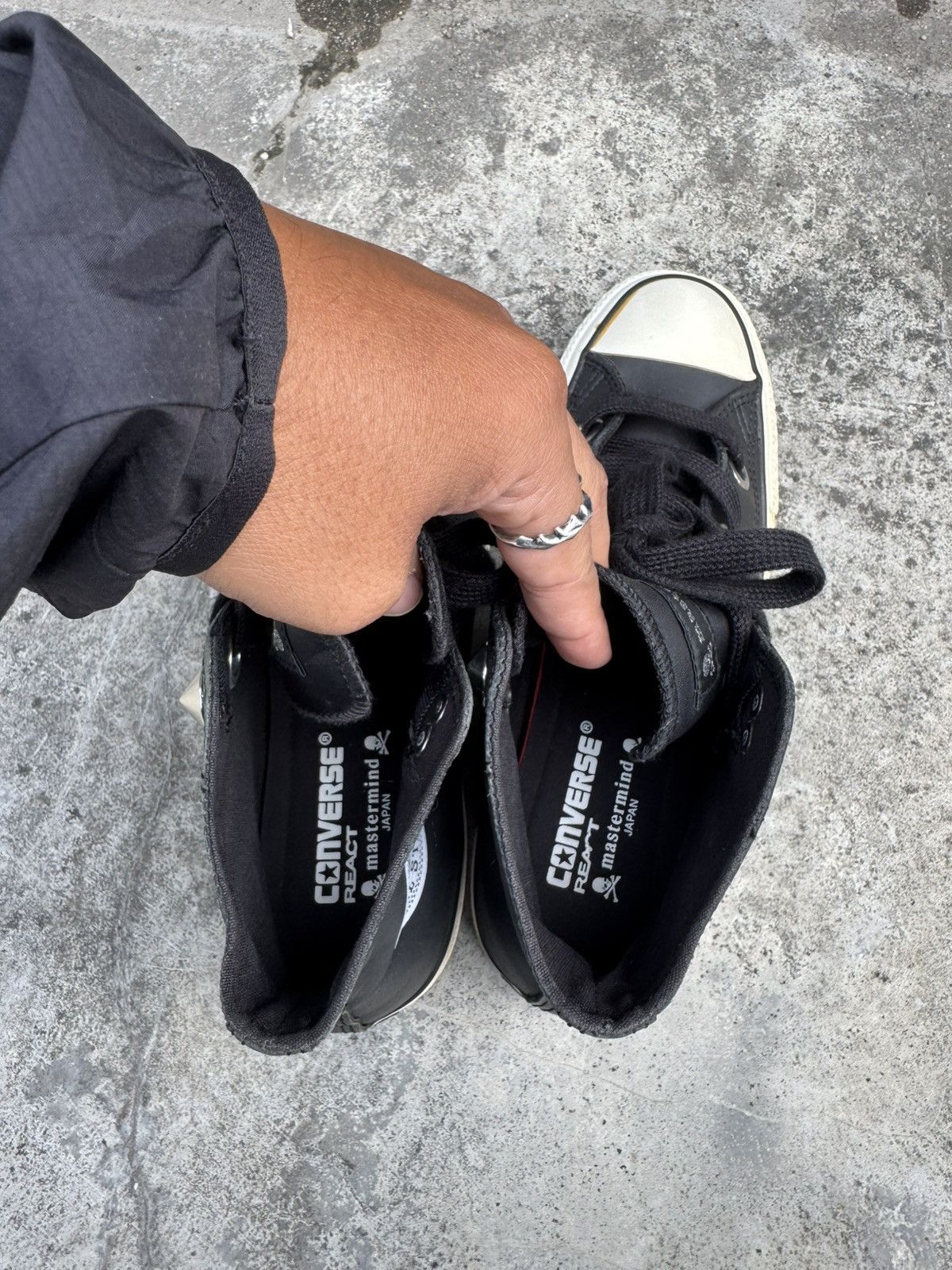 Converse × Mastermind Japan Mastermind Japan x Converse All Star Leather Size US 7.5 / EU 40-41 - 7 Thumbnail