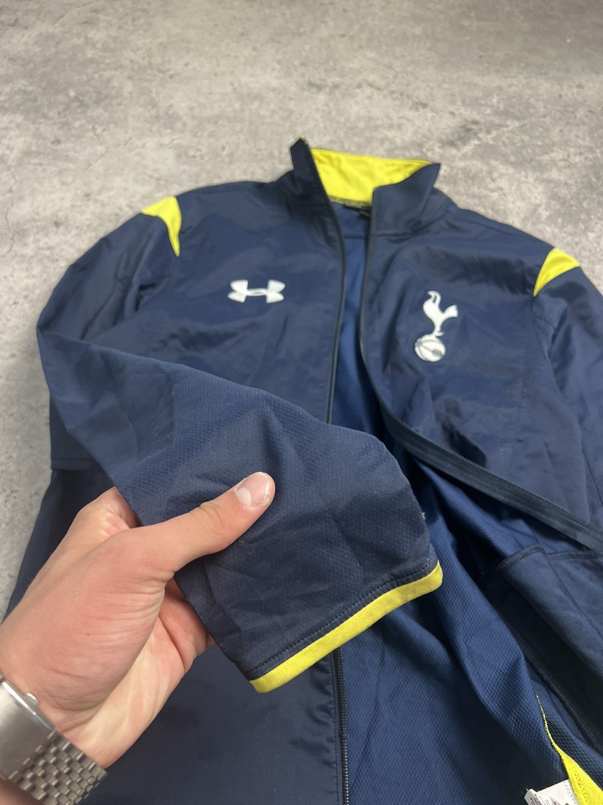 Under Armour Tottenham Hotspur Under Armour nylon track jacket light Size US M / EU 48-50 / 2 - 5 Thumbnail
