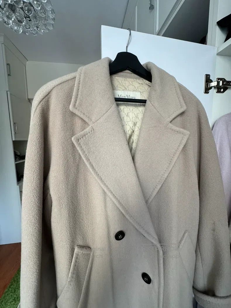 Max Mara Max Mara Classic Beige Wool Coat Size XS / US 0-2 / IT 36-38 - 2 Thumbnail
