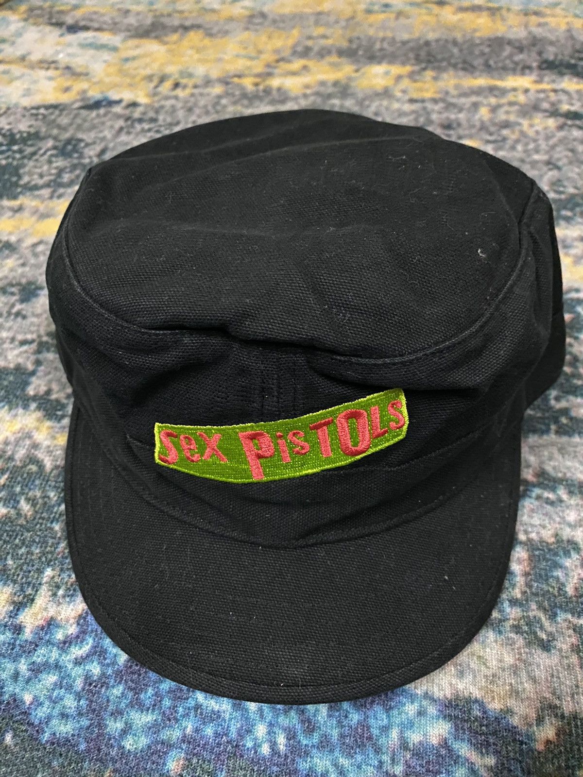 Hysteric Glamour × If Six Was Nine × Japanese Brand ‼️SEX PISTOL HEAVY CANVAS POINTER HAT Size ONE SIZE - 1 Thumbnail