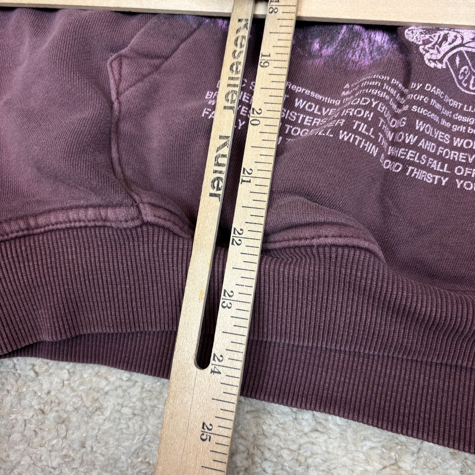 Darc Sport Darc Sport Wolves Club Premium Vintage Collection Hoodie Med Size US M / EU 48-50 / 2 - 6 Thumbnail