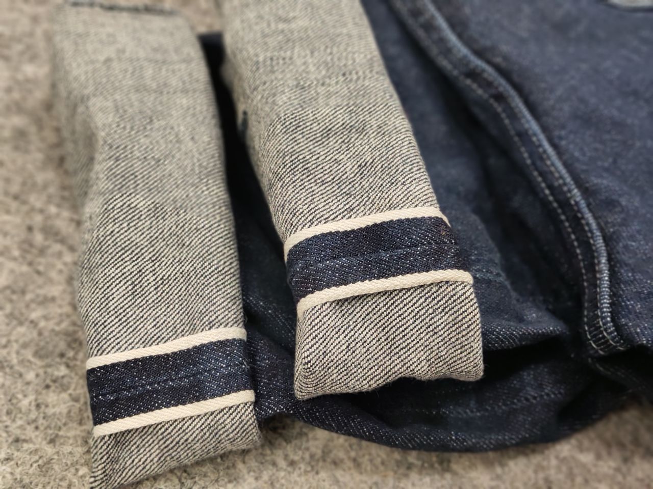 Lee Lee carol button fly Straight Stone Selvedge Denim Jeans Size US 29 - 3 Thumbnail