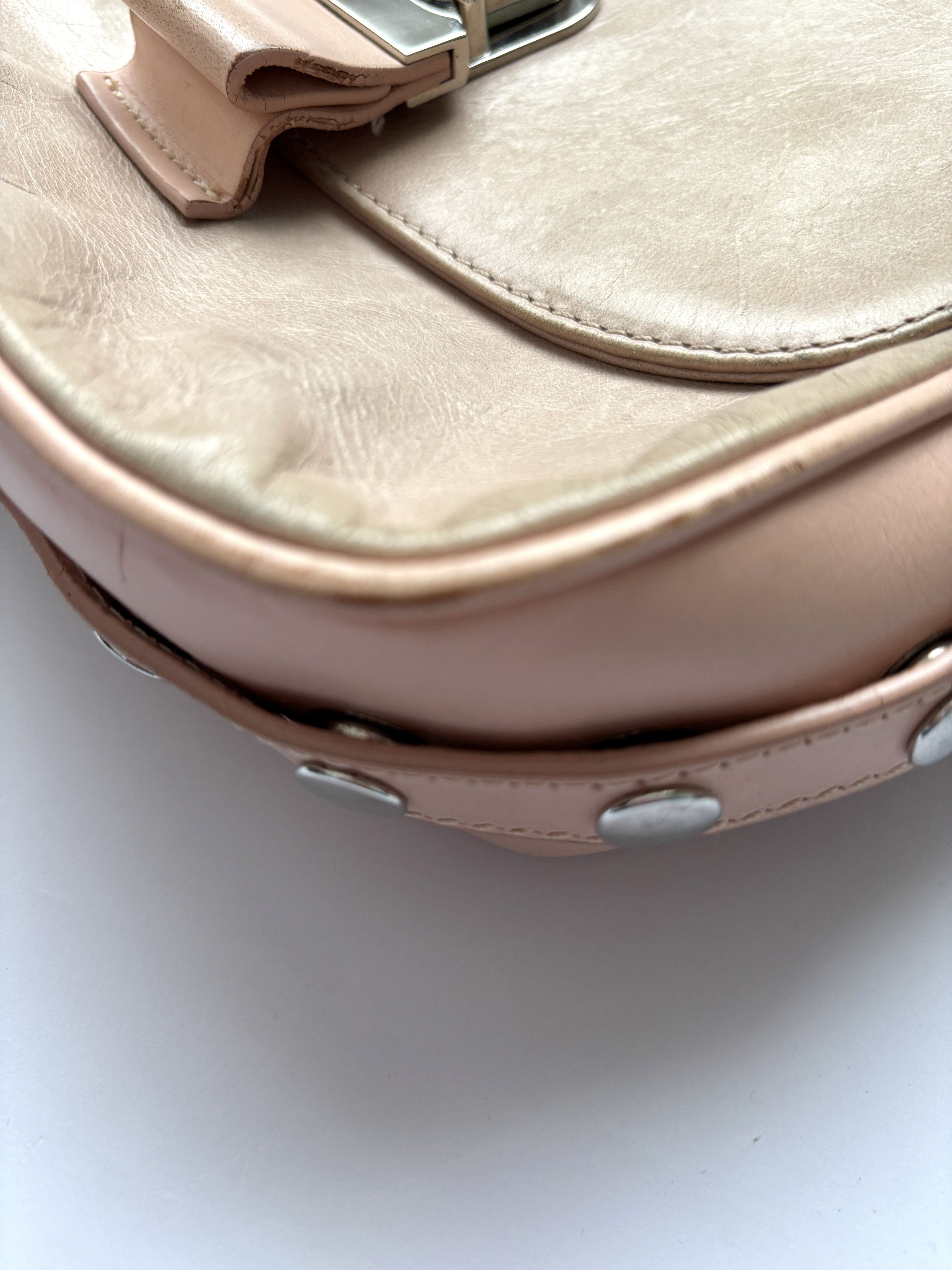 Maison Margiela ⚡️QUICK SALE⚡️2017 Margiela MM6 Beige/Pink Upside Down Bag Size ONE SIZE - 13 Thumbnail