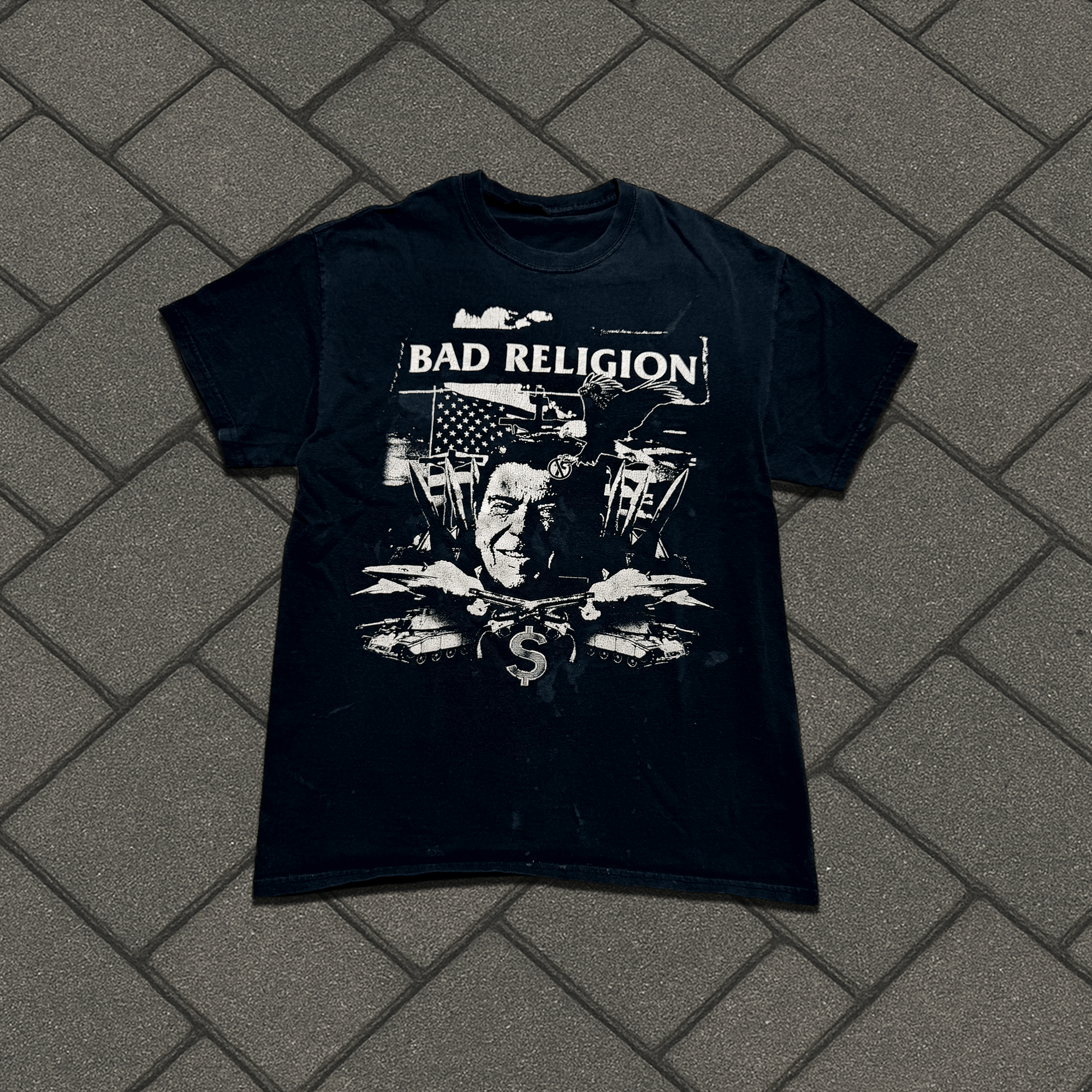 Vintage Bad Religion George Bush Tee Size US M / EU 48-50 / 2 - 1 Thumbnail