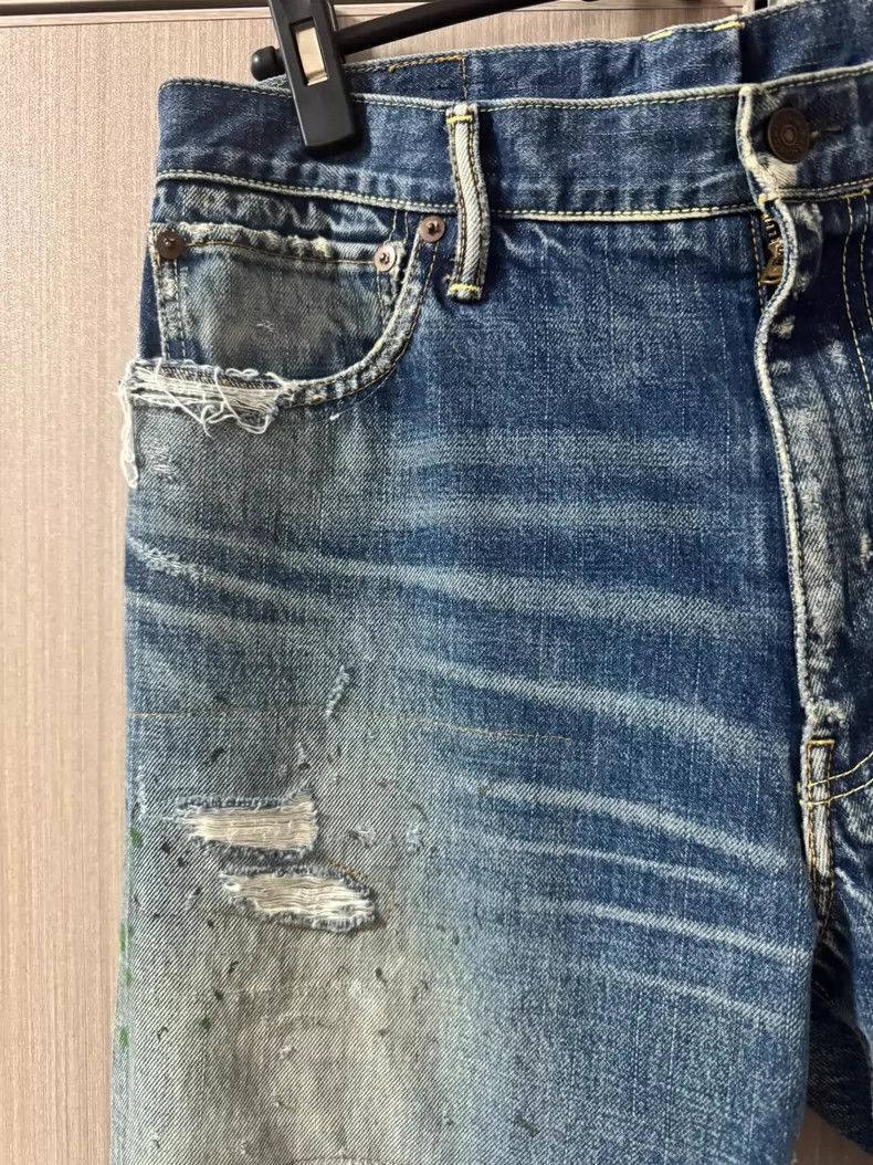 Visvim visvim size 2 journeyman pants tacked crash jeans 2505-Nex Size US 28 / EU 44 - 3 Thumbnail